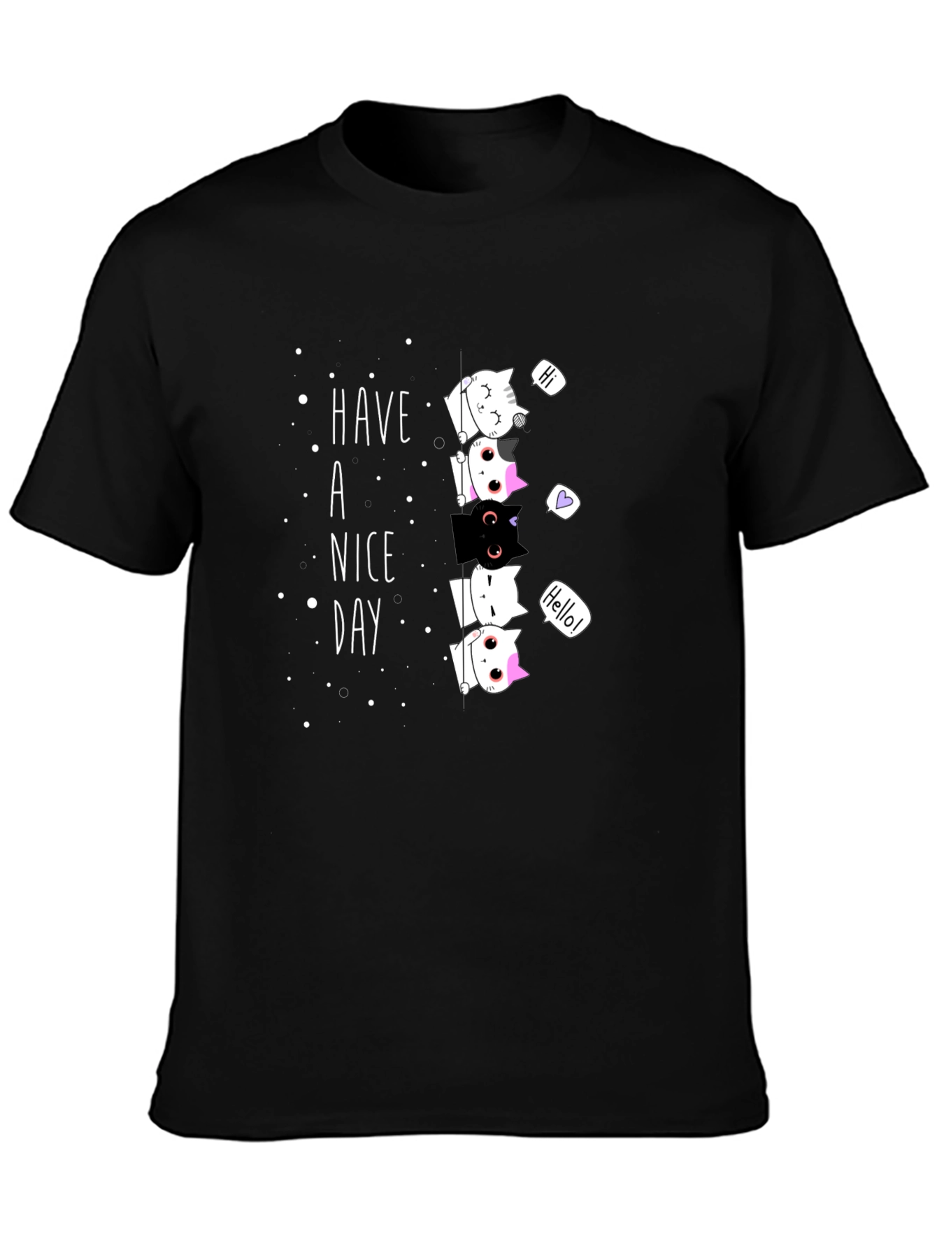 Have a Nice Day Cat T-Shirt