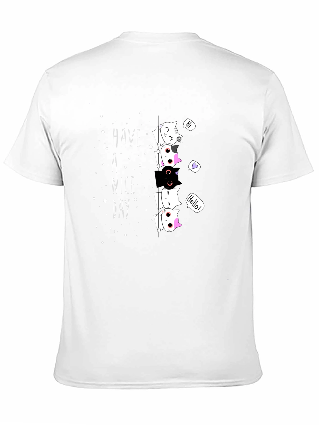 Have a Nice Day Cat T-Shirt