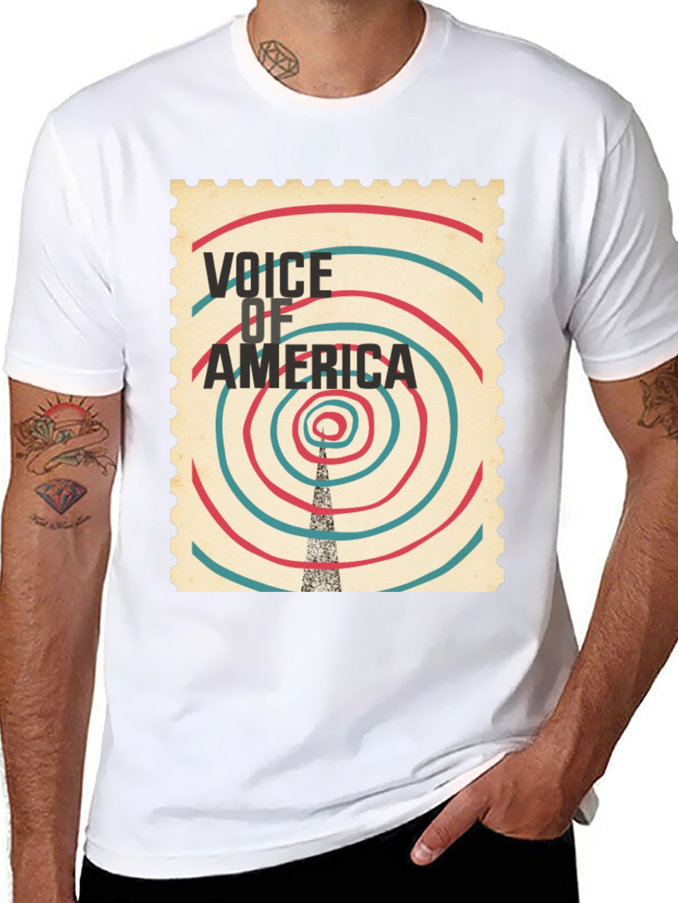 Voice of America Retro T-Shirt