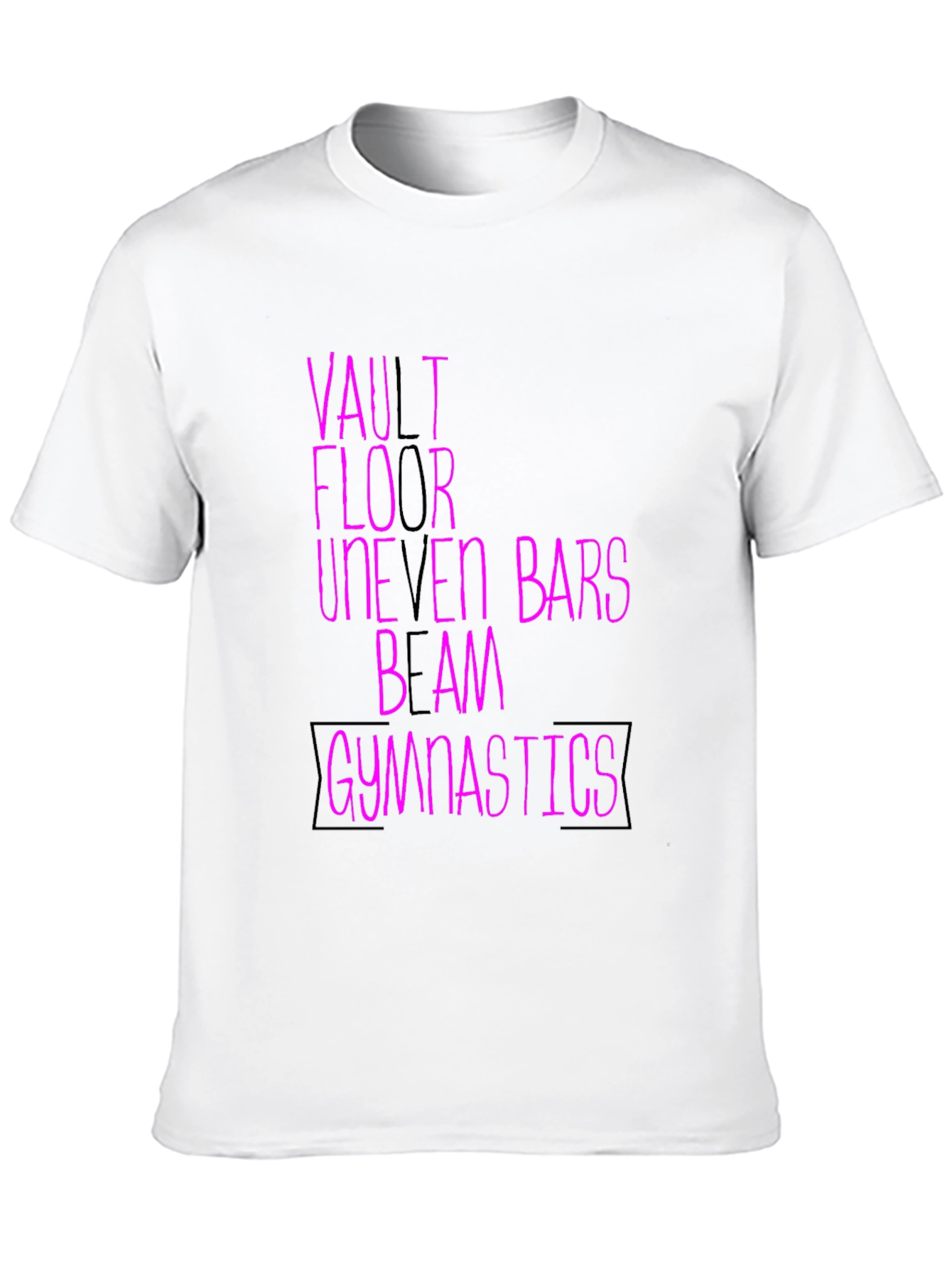 Gymnastics Events Graphic T-Shirt