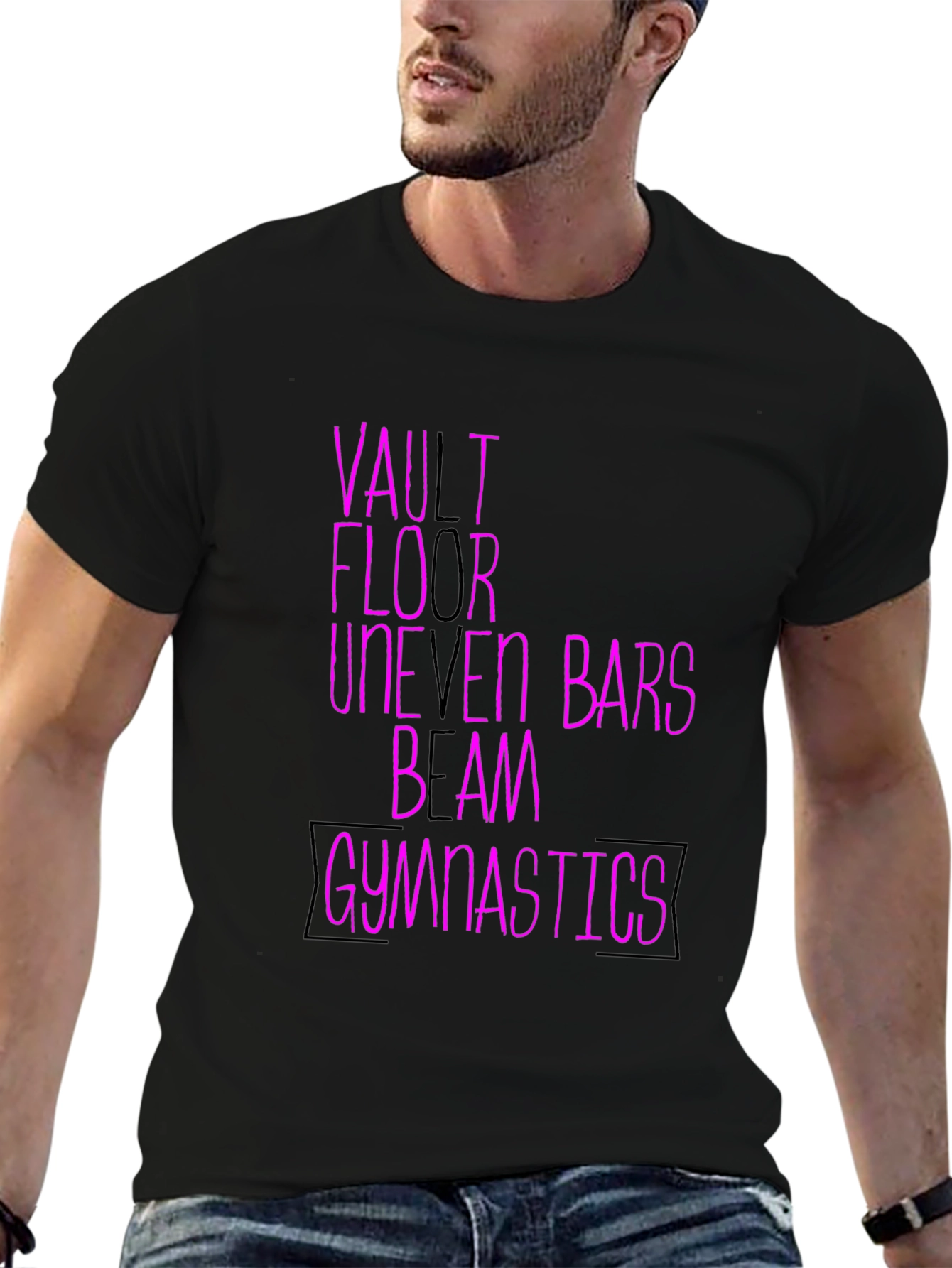 Gymnastics Events Graphic T-Shirt