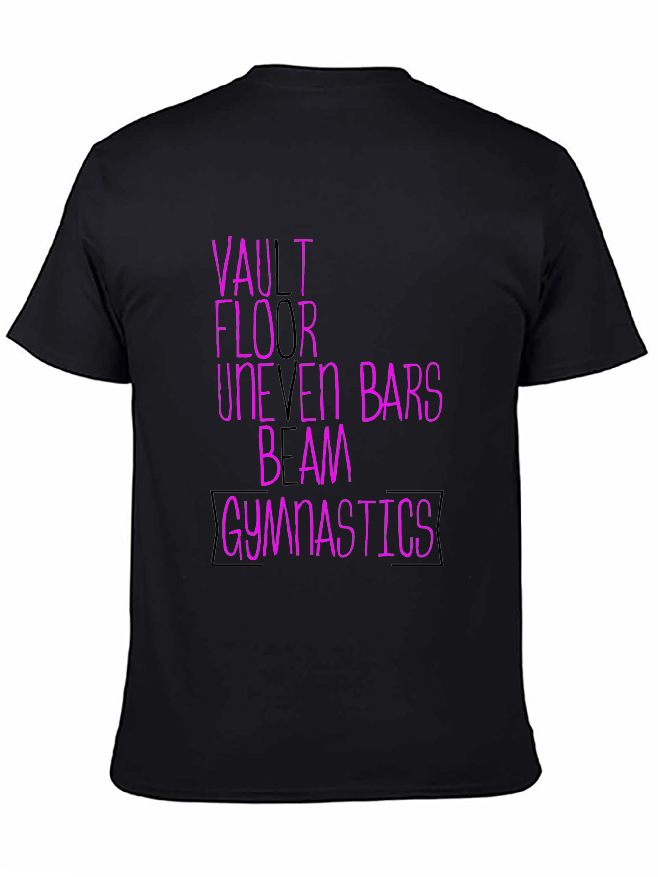 Gymnastics Events Graphic T-Shirt