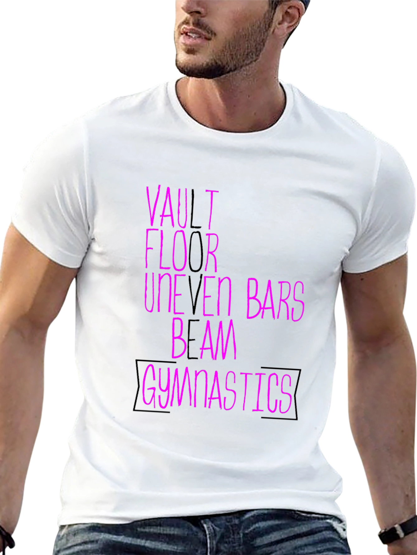 Gymnastics Events Graphic T-Shirt