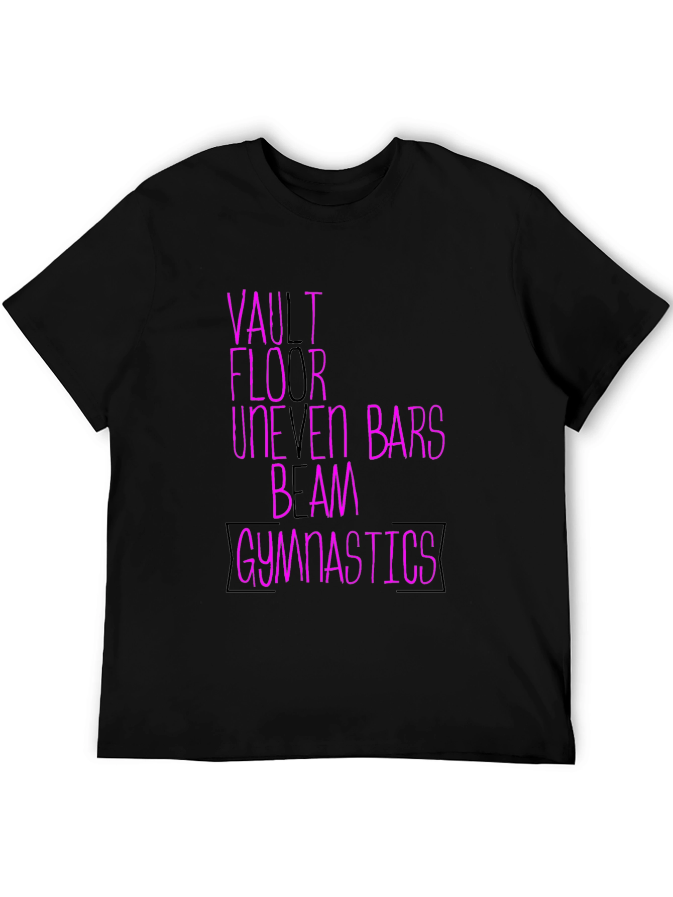 Gymnastics Events Graphic T-Shirt