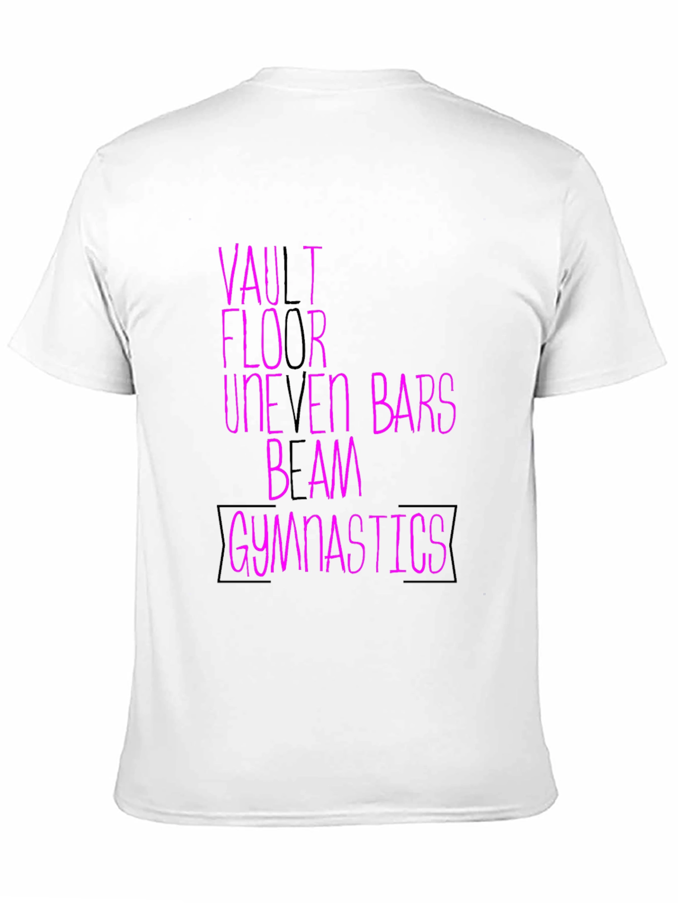 Gymnastics Events Graphic T-Shirt
