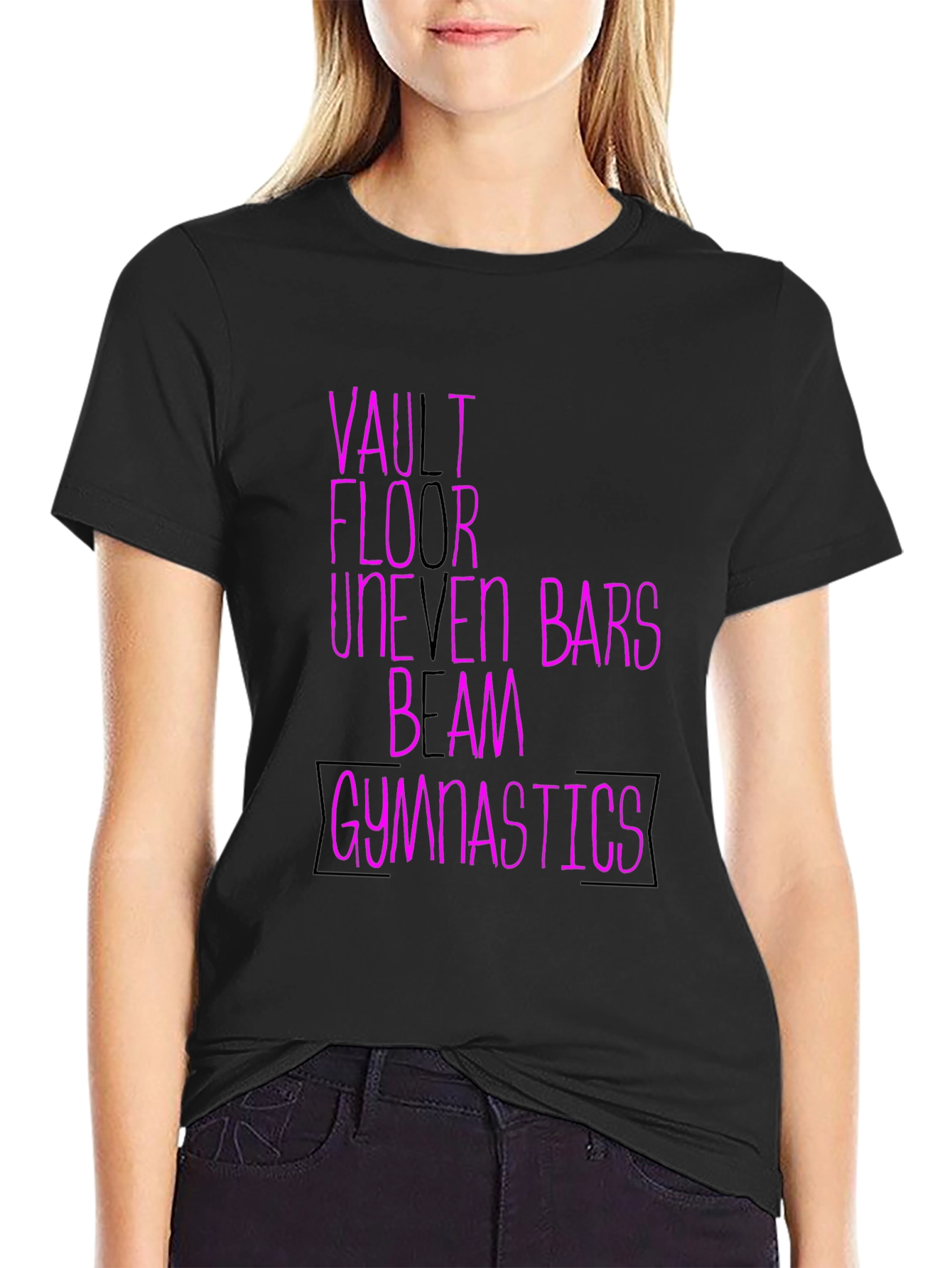 Gymnastics Events Graphic T-Shirt