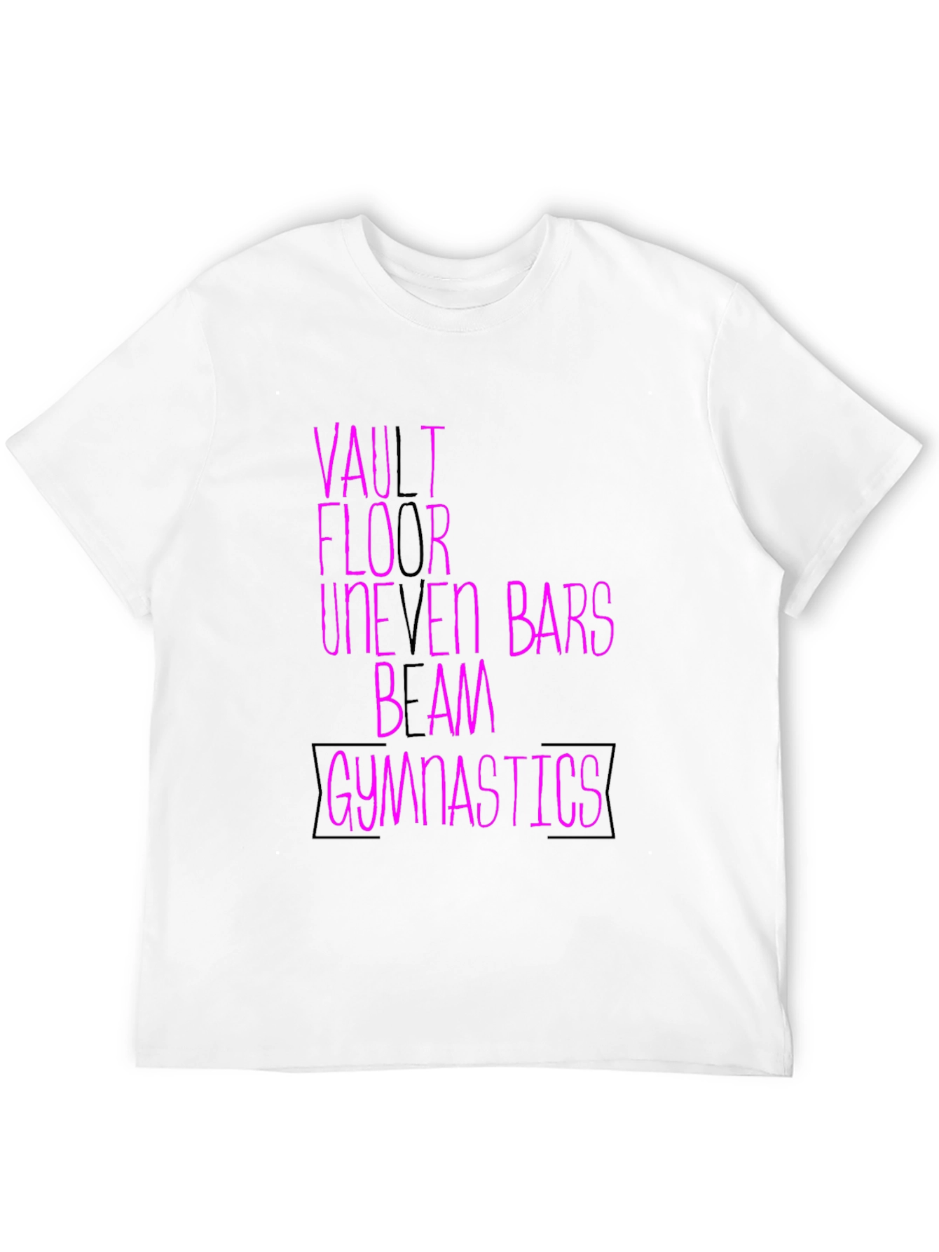 Gymnastics Events Graphic T-Shirt