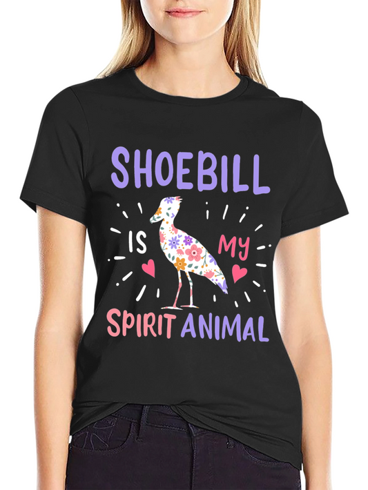 Shoebill Spirit Animal Graphic Tee