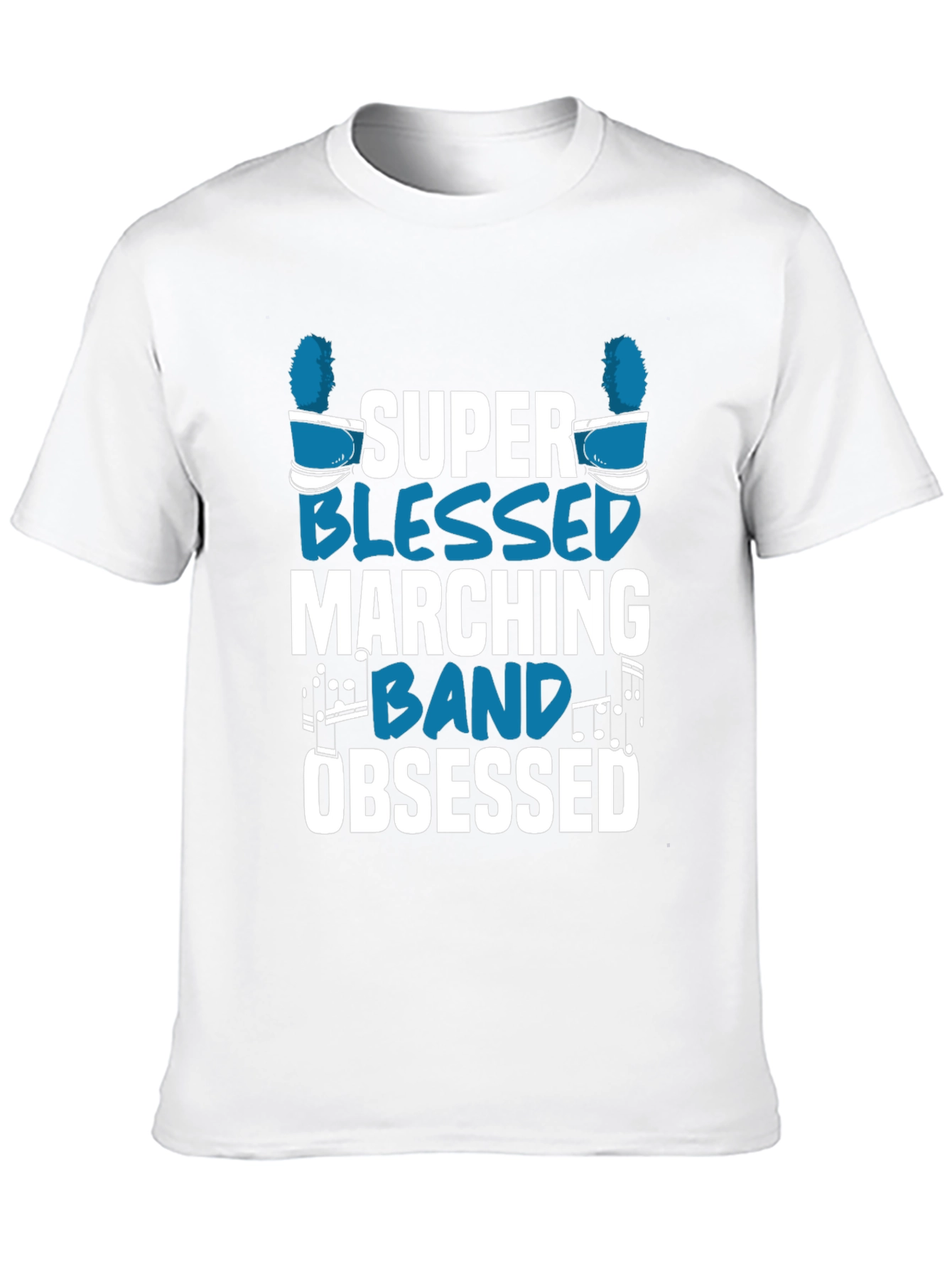 Super Blessed Marching Band Obsessed T-Shirt