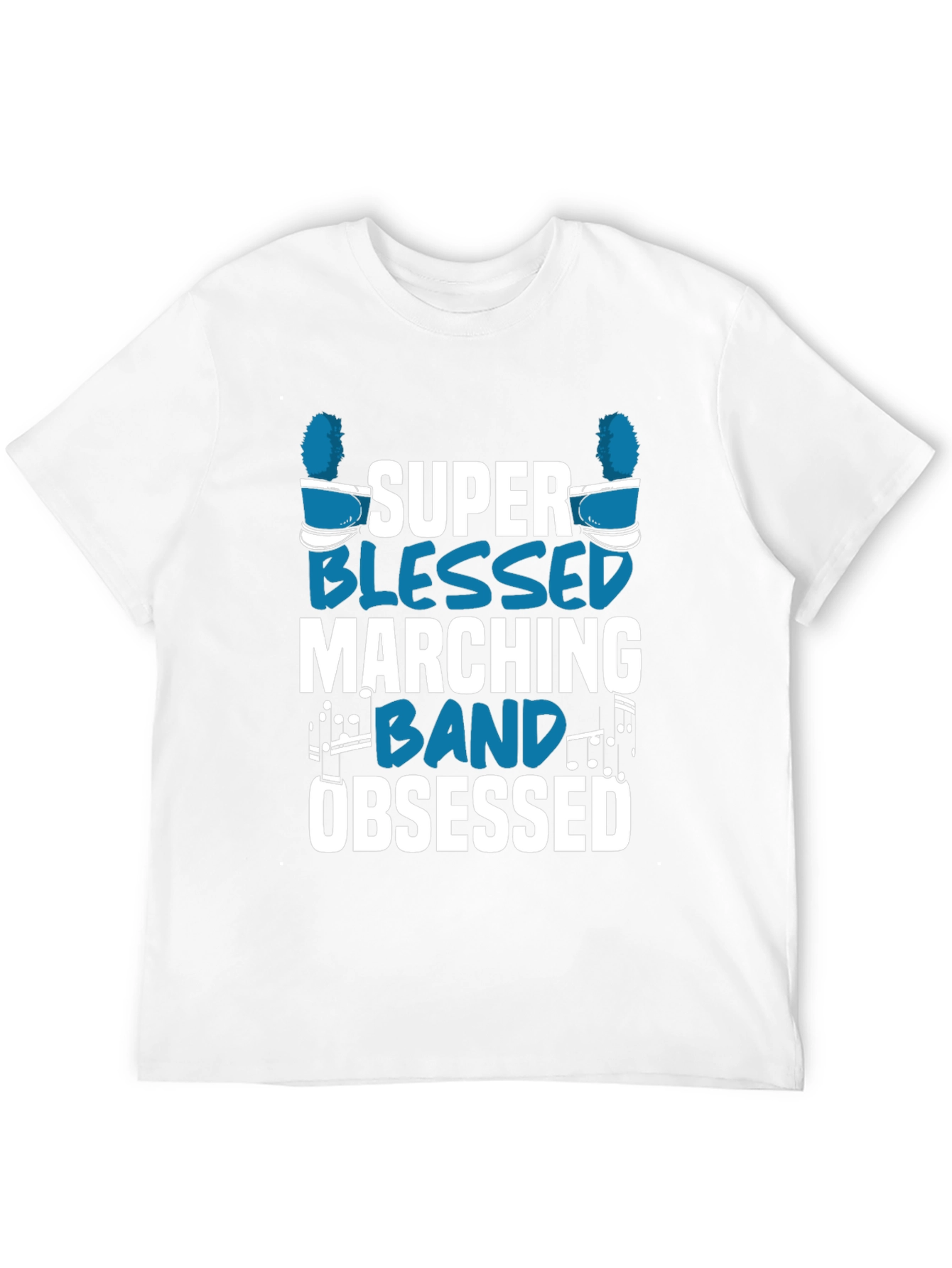 Super Blessed Marching Band Obsessed T-Shirt