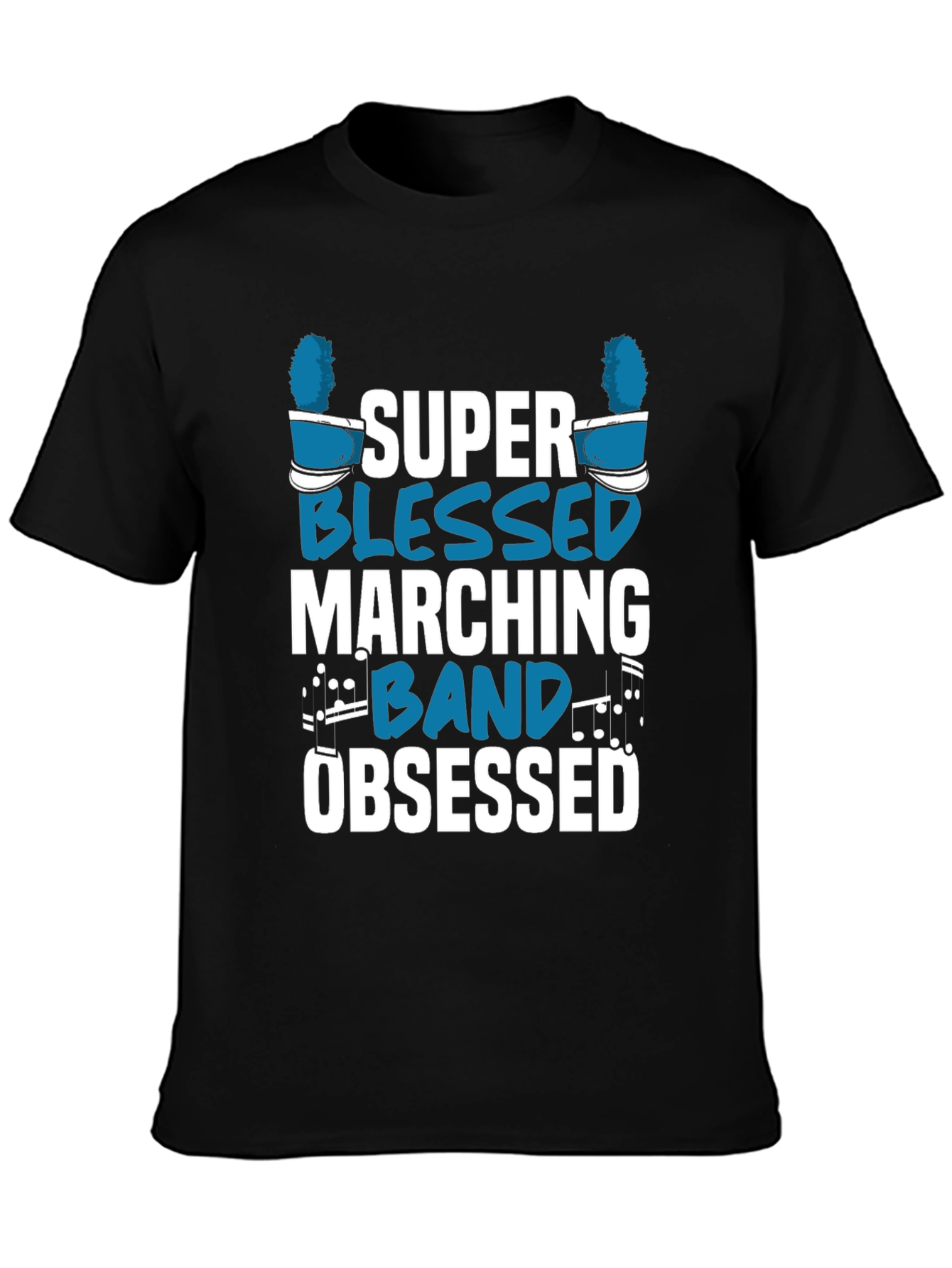 Super Blessed Marching Band Obsessed T-Shirt