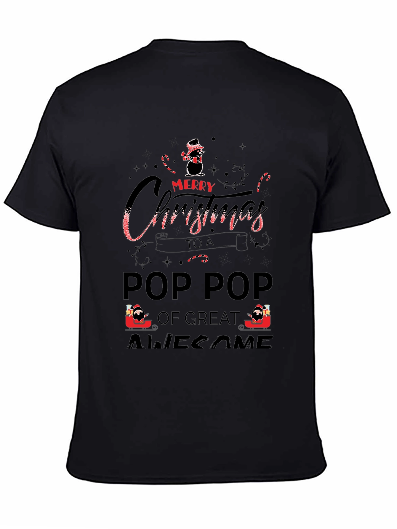 Merry Christmas Pop Pop T-Shirt