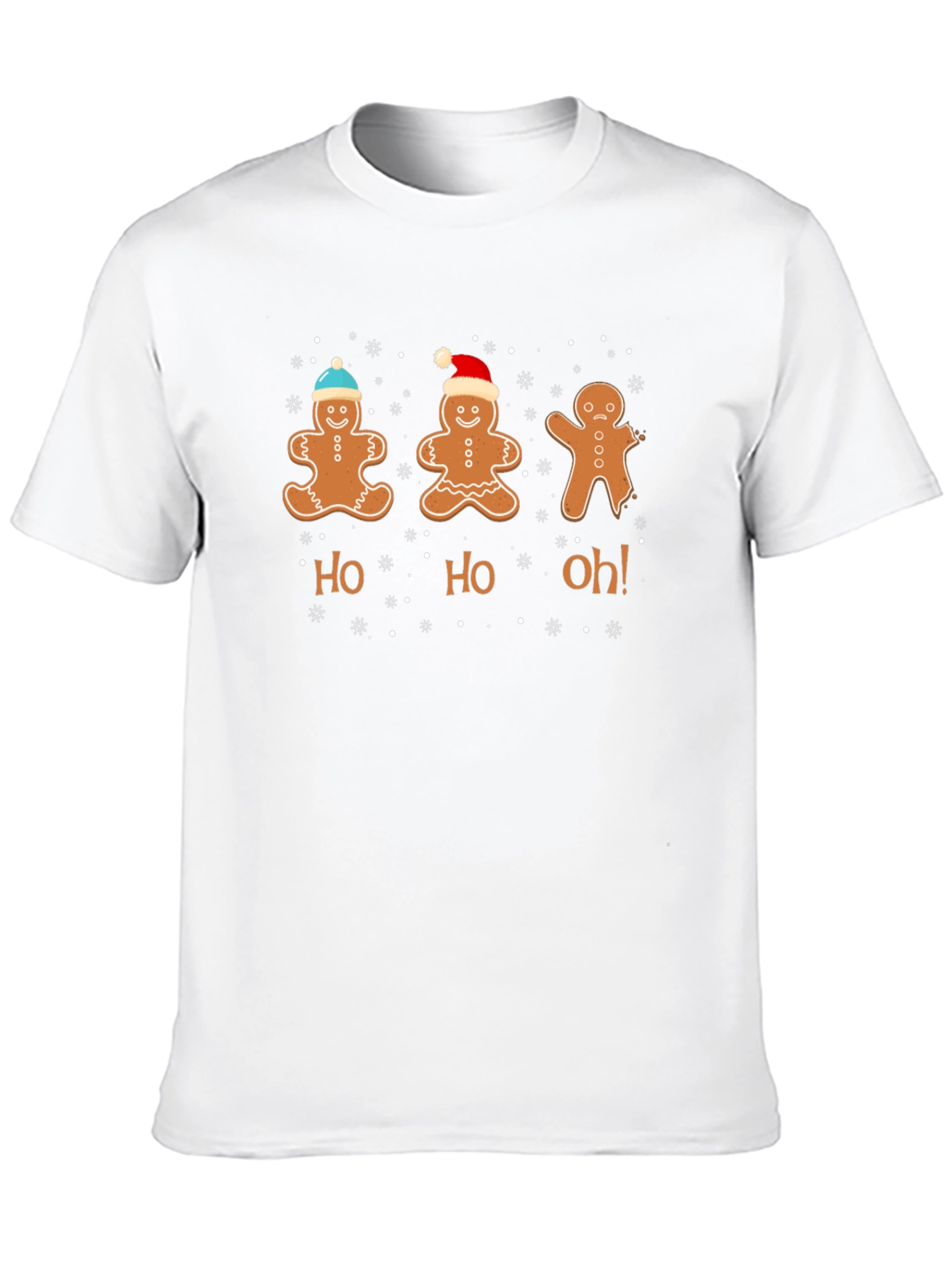 Gingerbread Ho Ho Oh! Christmas T-Shirt