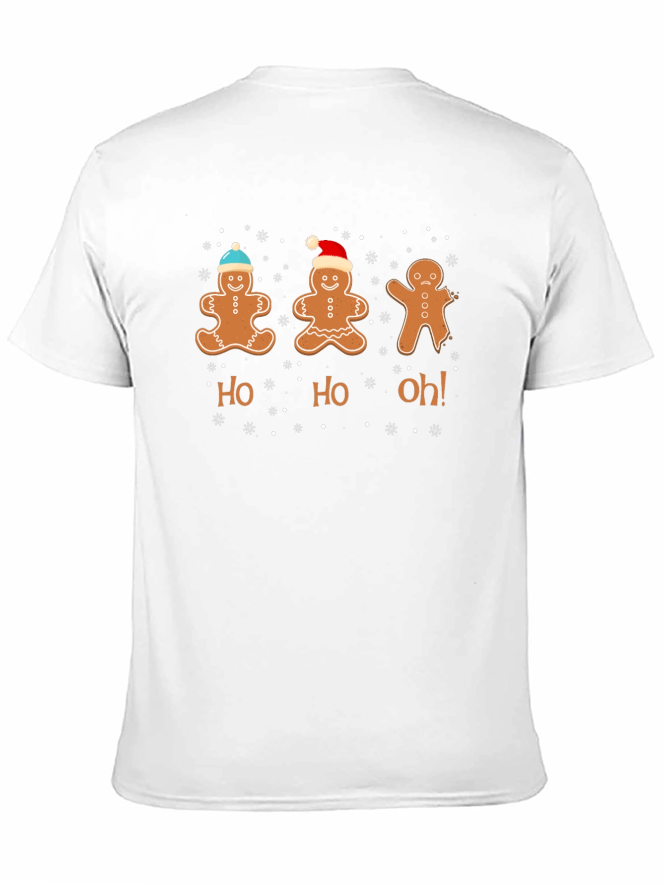 Gingerbread Ho Ho Oh! Christmas T-Shirt