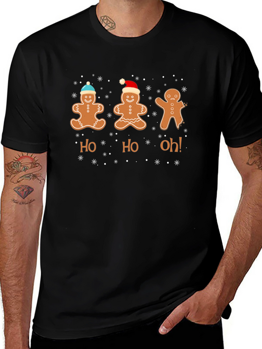 Gingerbread Ho Ho Oh! Christmas T-Shirt
