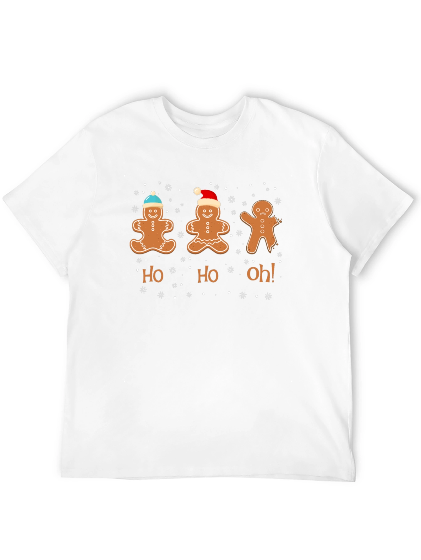 Gingerbread Ho Ho Oh! Christmas T-Shirt