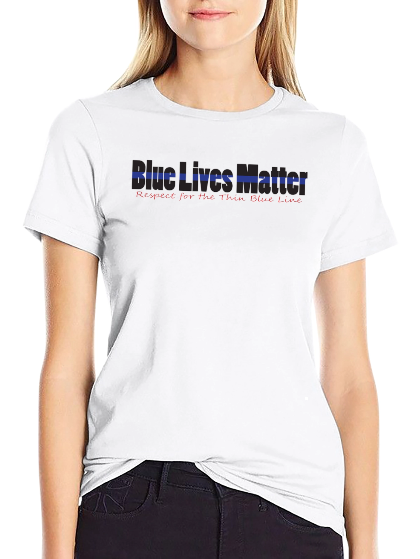 Blue Lives Matter Respect T-Shirt