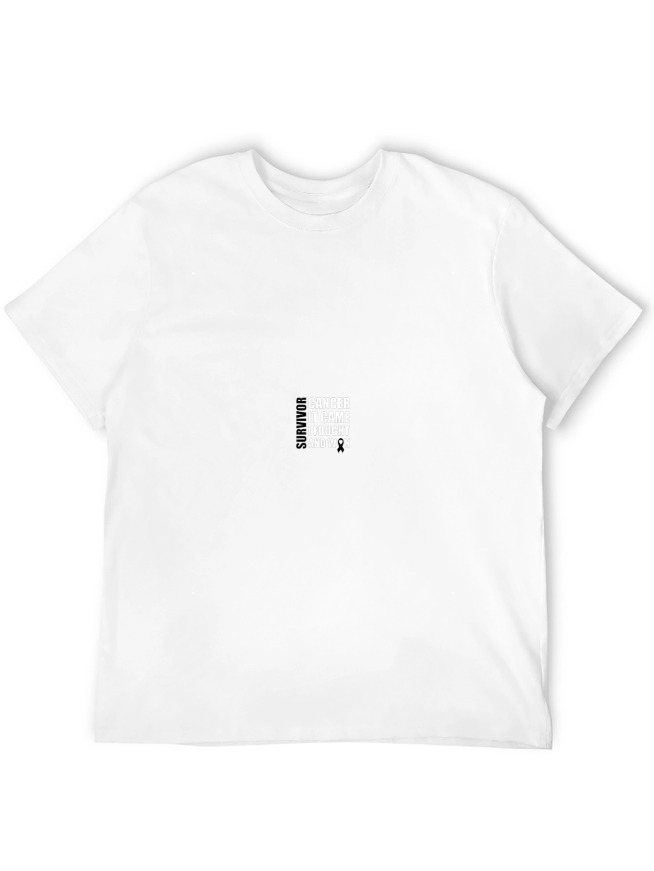 Cancer Survivor T-Shirt: I Fought and Won