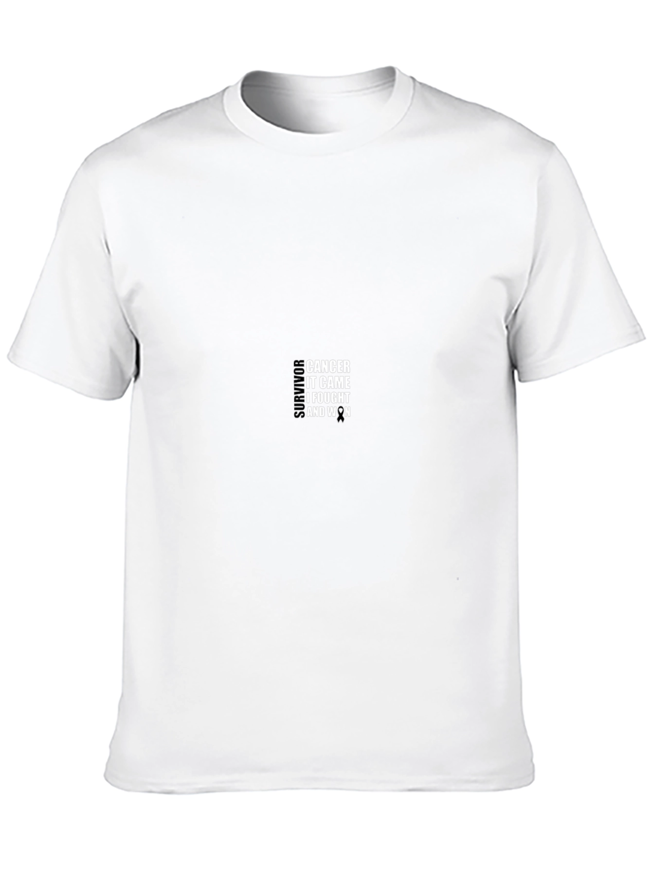 Cancer Survivor T-Shirt: I Fought and Won