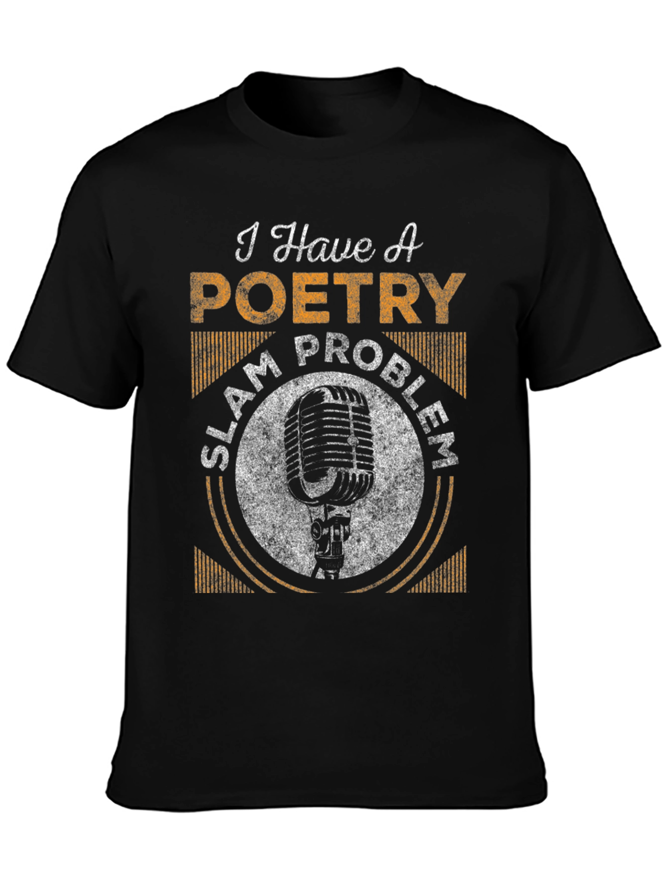 Poetry Slam Problem Graphic T-Shirt