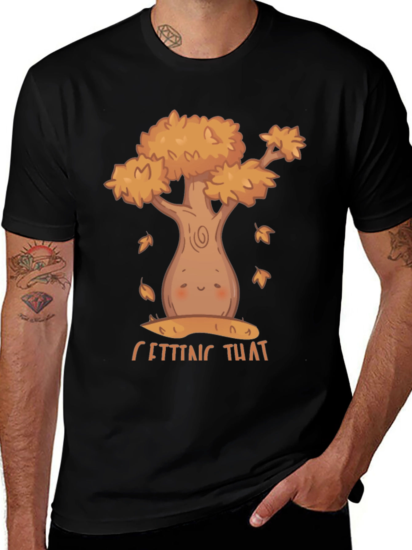 Autumn Tree Graphic T-Shirt