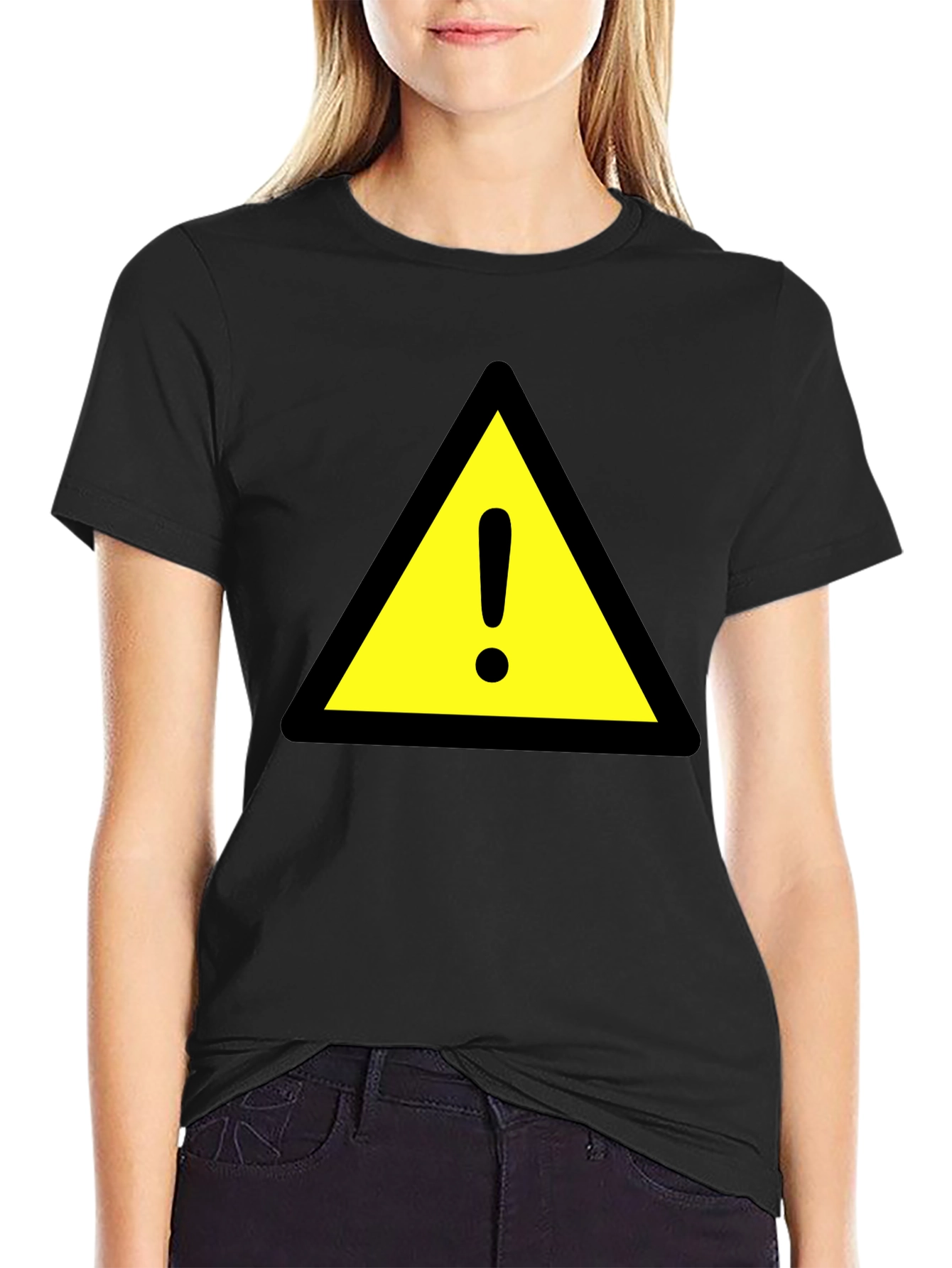 Warning Sign T-Shirt - Caution Graphic Tee