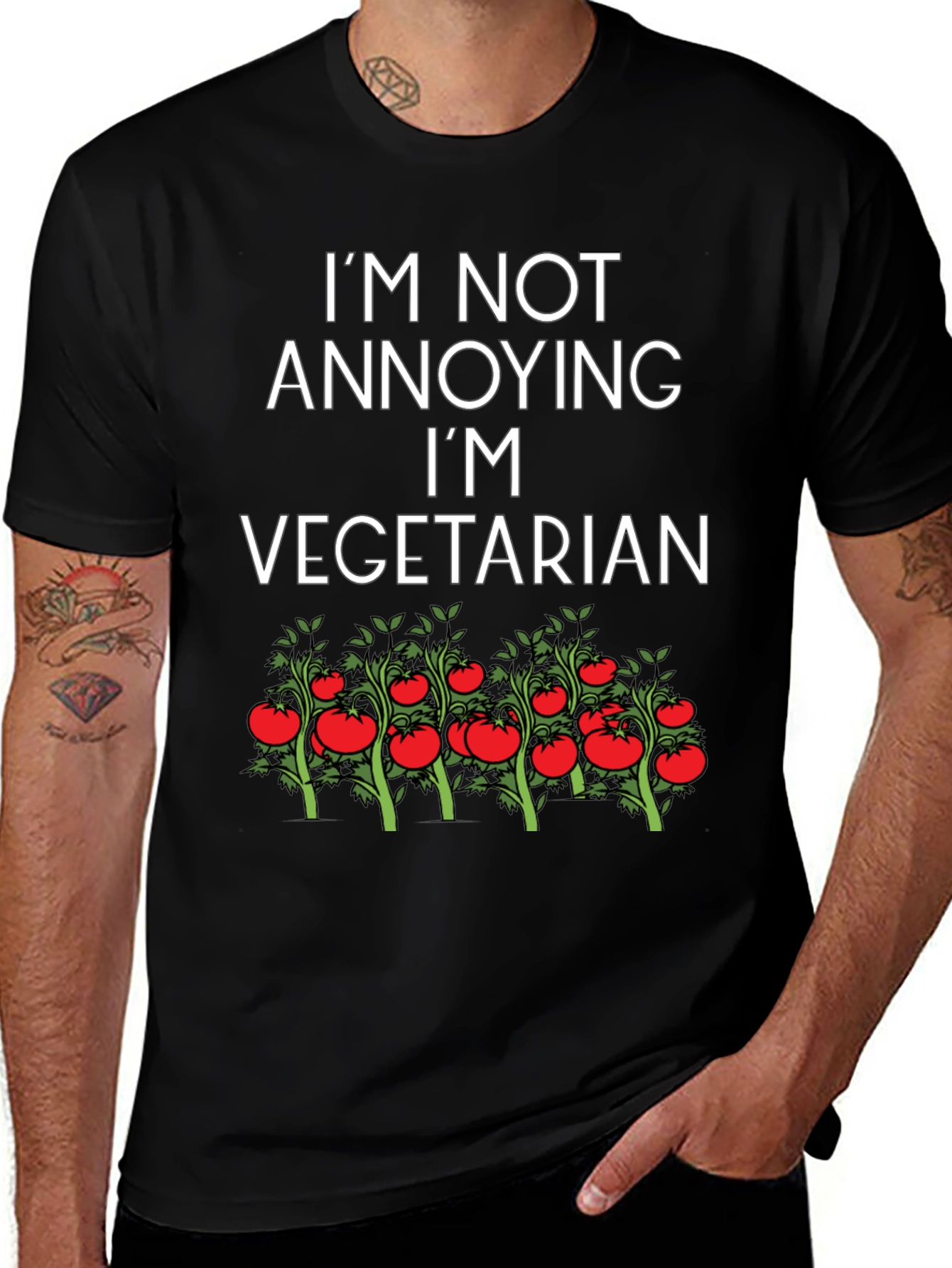 Vegetarian Statement T-Shirt