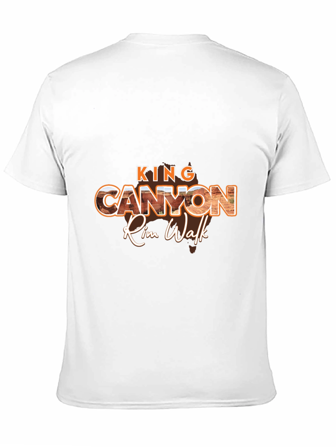 King Canyon Rim Walk Black T-Shirt