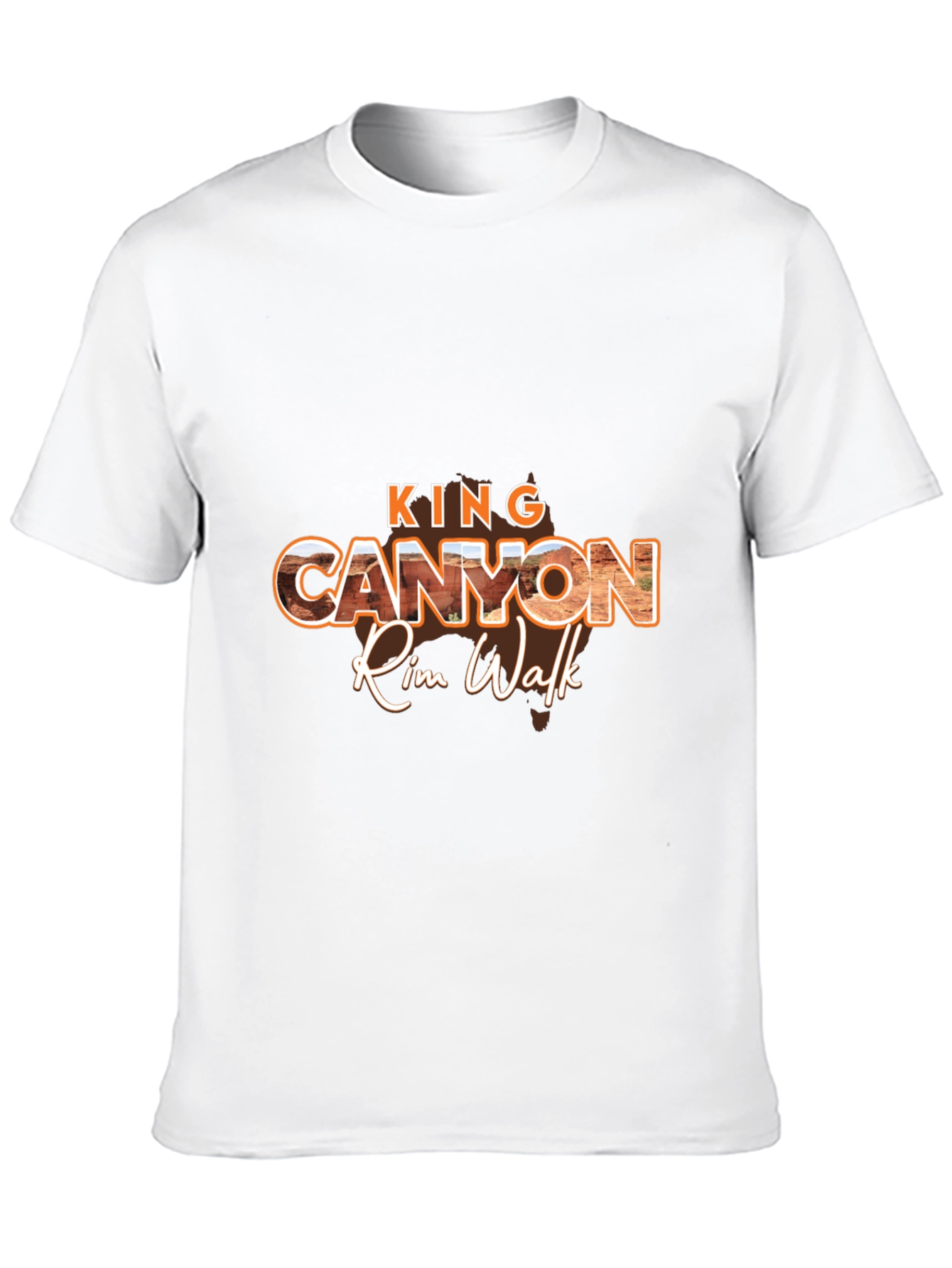 King Canyon Rim Walk Black T-Shirt