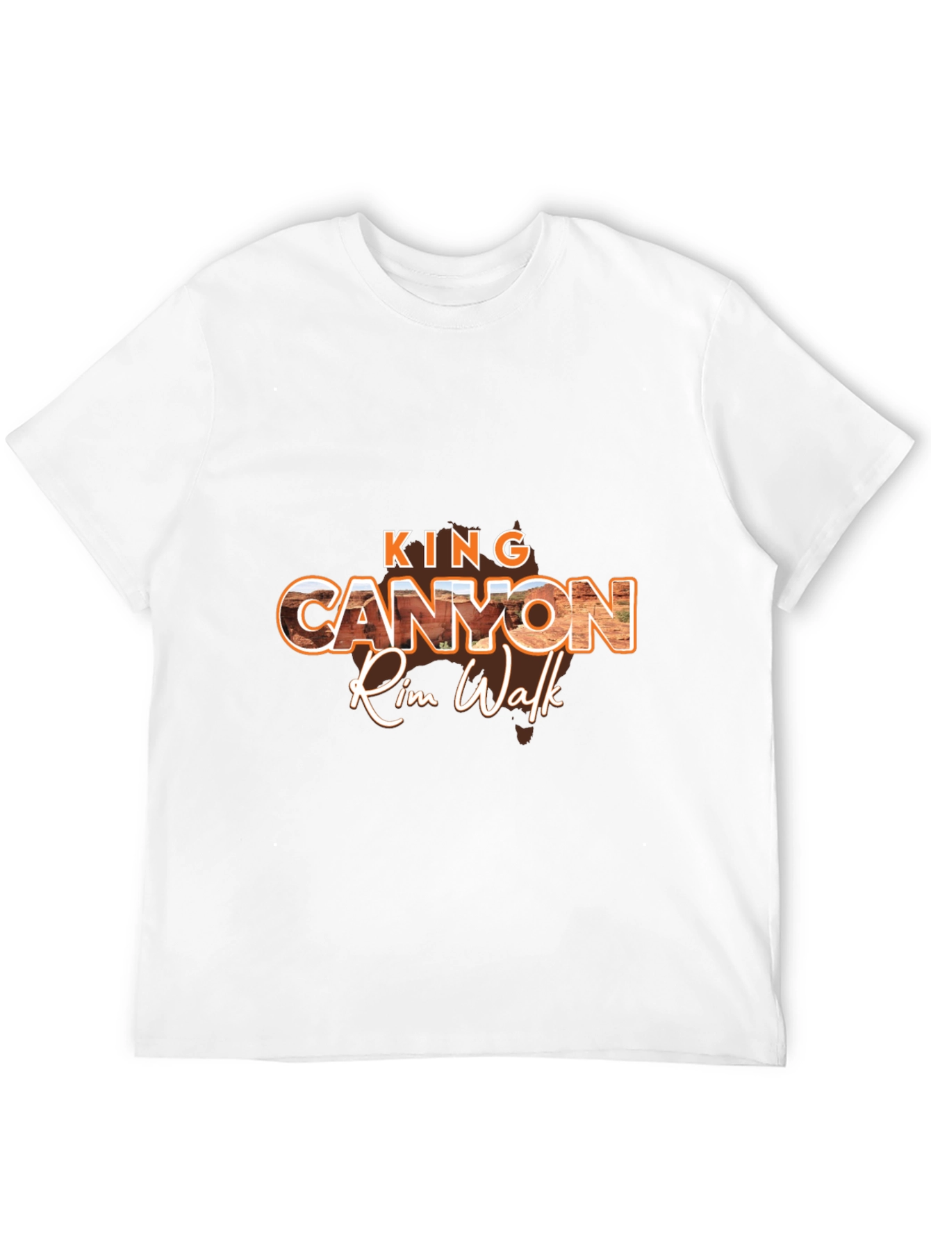 King Canyon Rim Walk Black T-Shirt