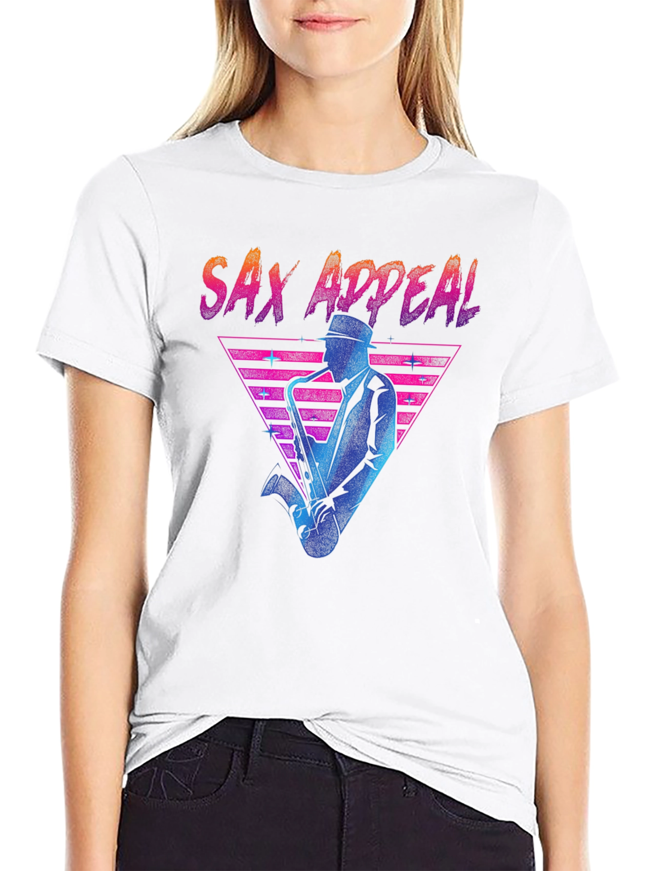 Sax Appeal T-Shirt - Retro 80s Design