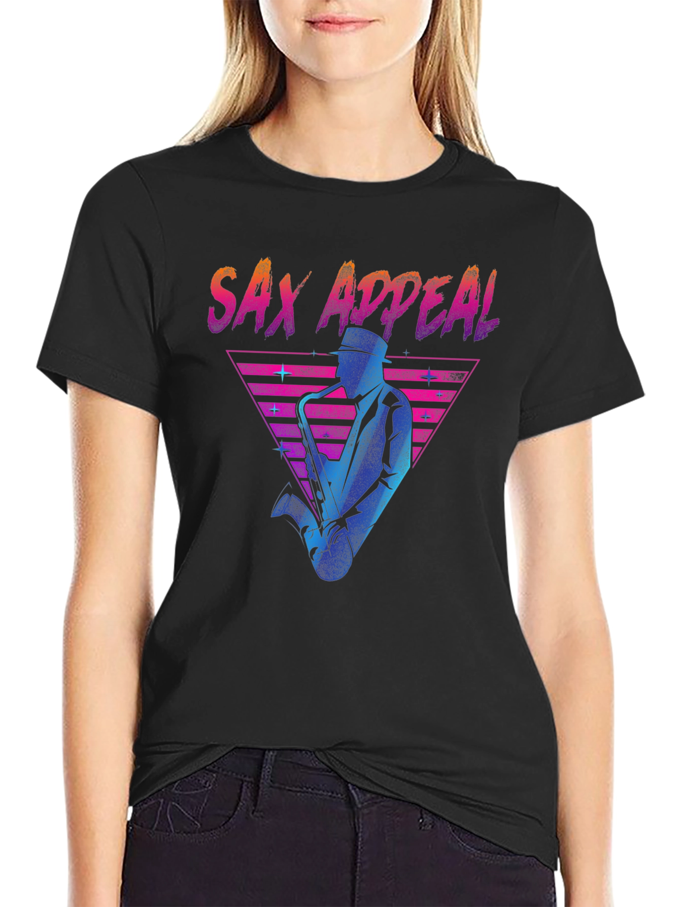 Sax Appeal T-Shirt - Retro 80s Design