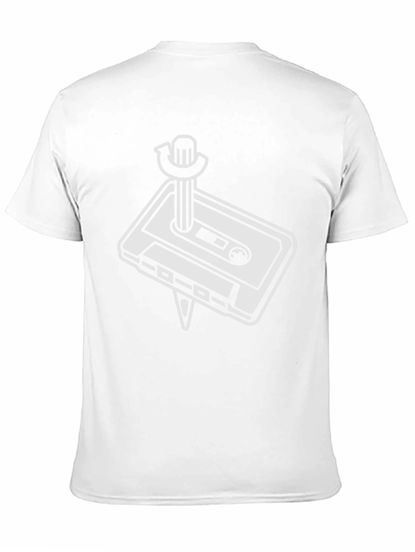 Retro Cassette Tape T-Shirt - Black