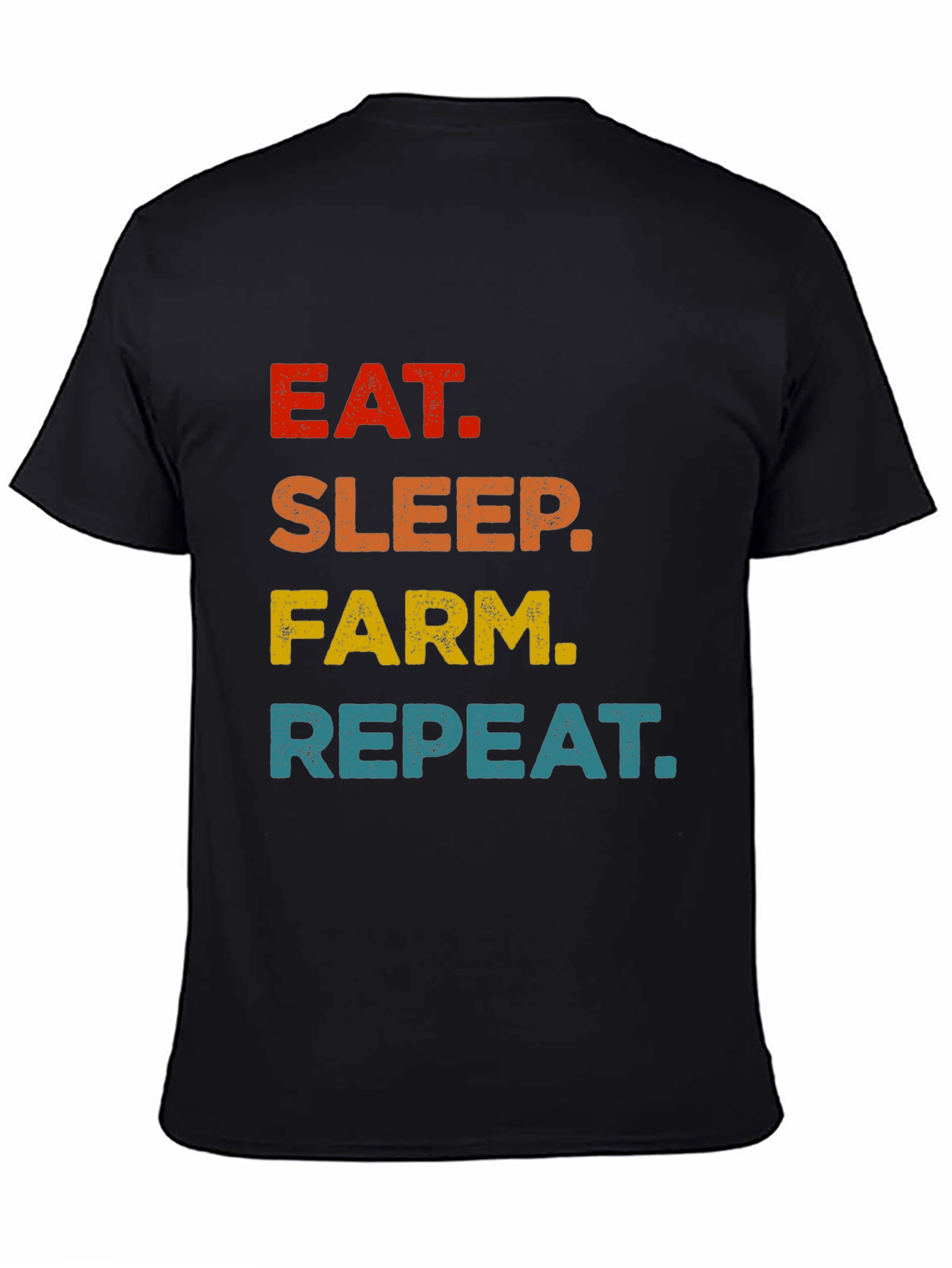 Eat Sleep Farm Repeat Graphic Tee