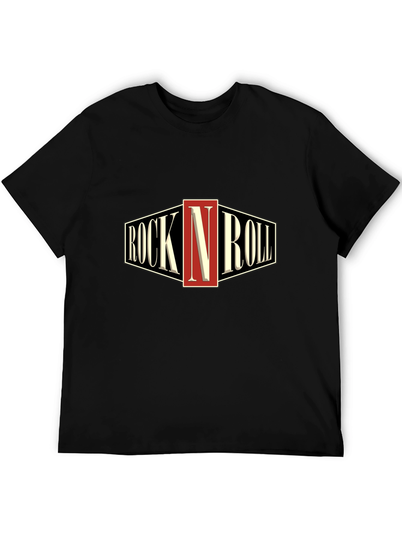 Rock N Roll Graphic T-Shirt - Classic Music Tee