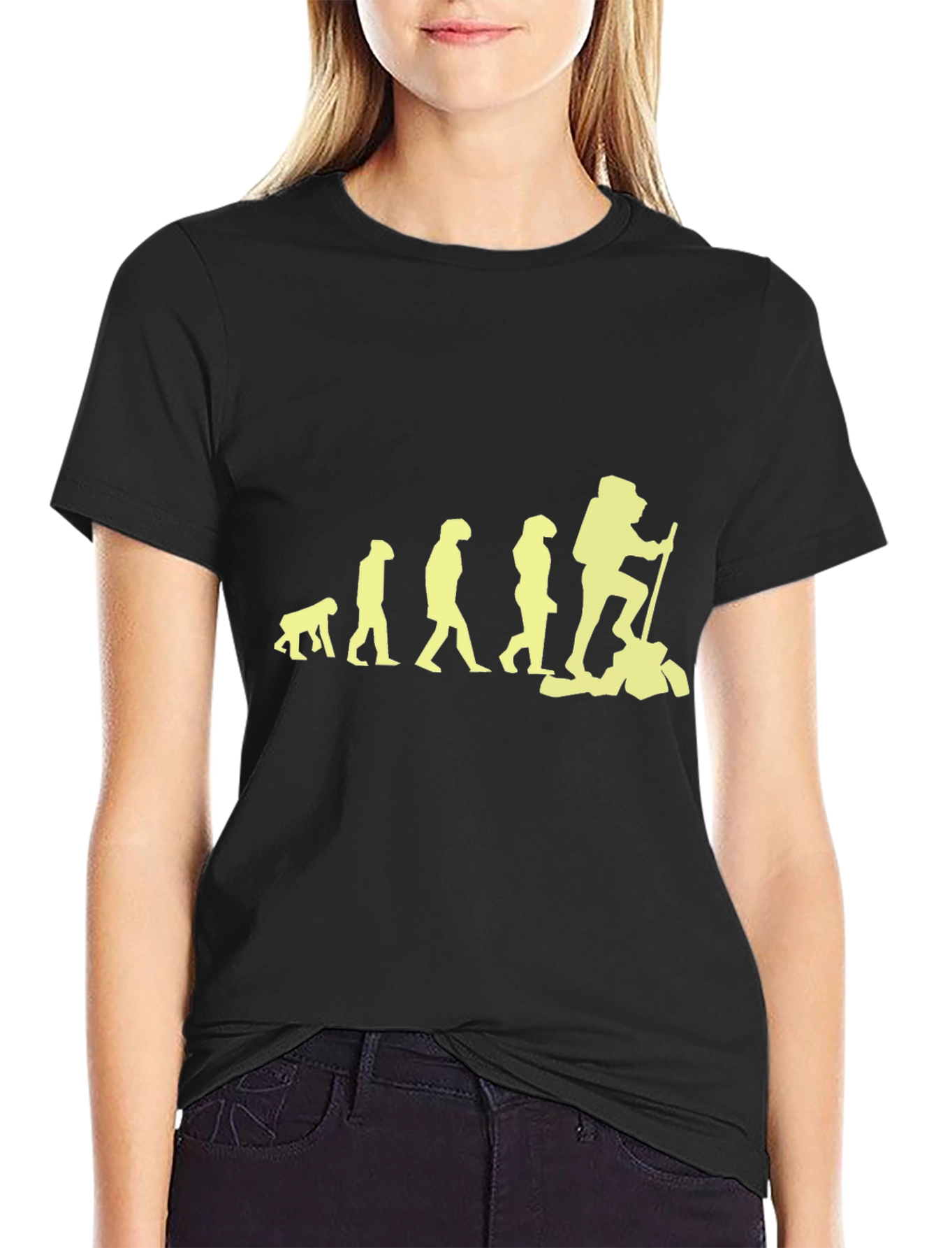 Evolution Hiker Black T-Shirt