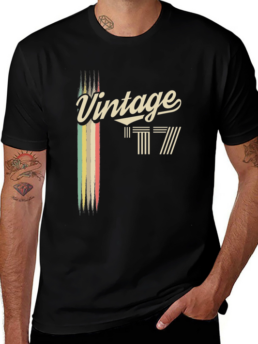 Vintage 1977 Graphic T-Shirt Retro Style