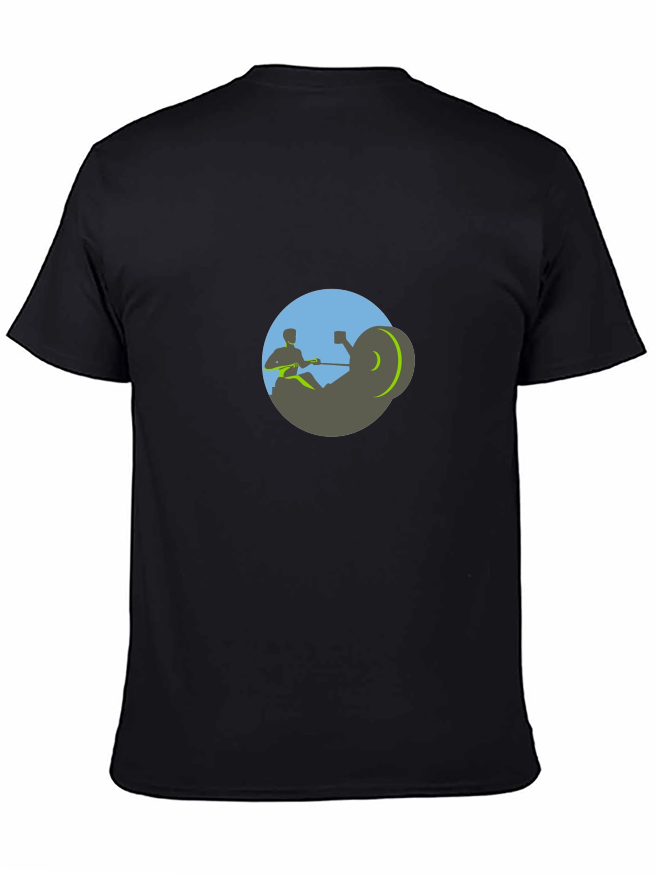 Rowing Machine Graphic Tee - Fitness Apparel