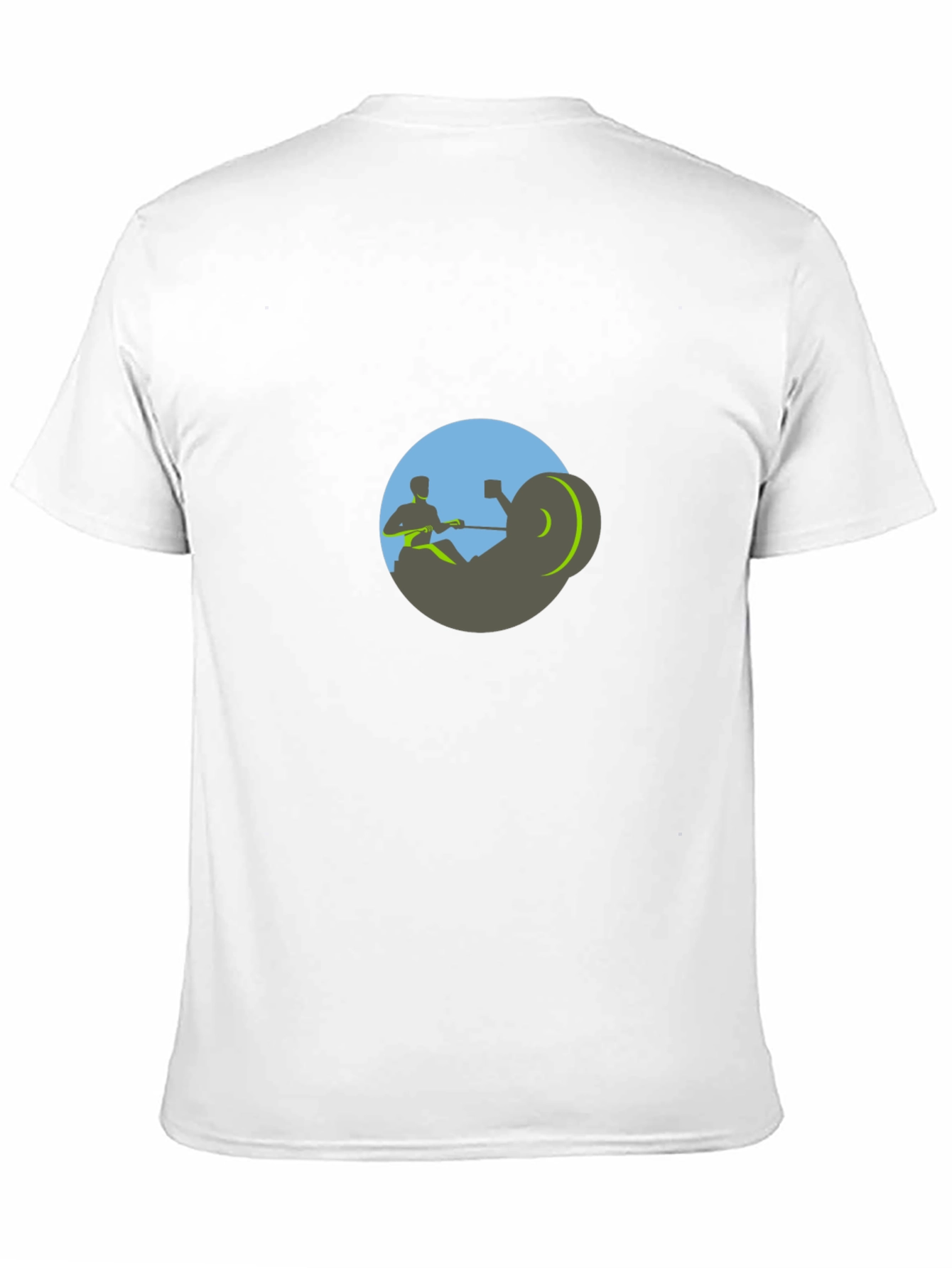 Rowing Machine Graphic Tee - Fitness Apparel