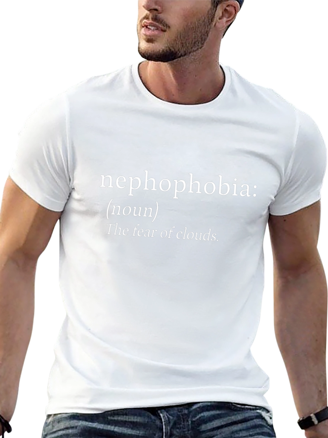 Nephophobia T-Shirt - Fear of Clouds Tee