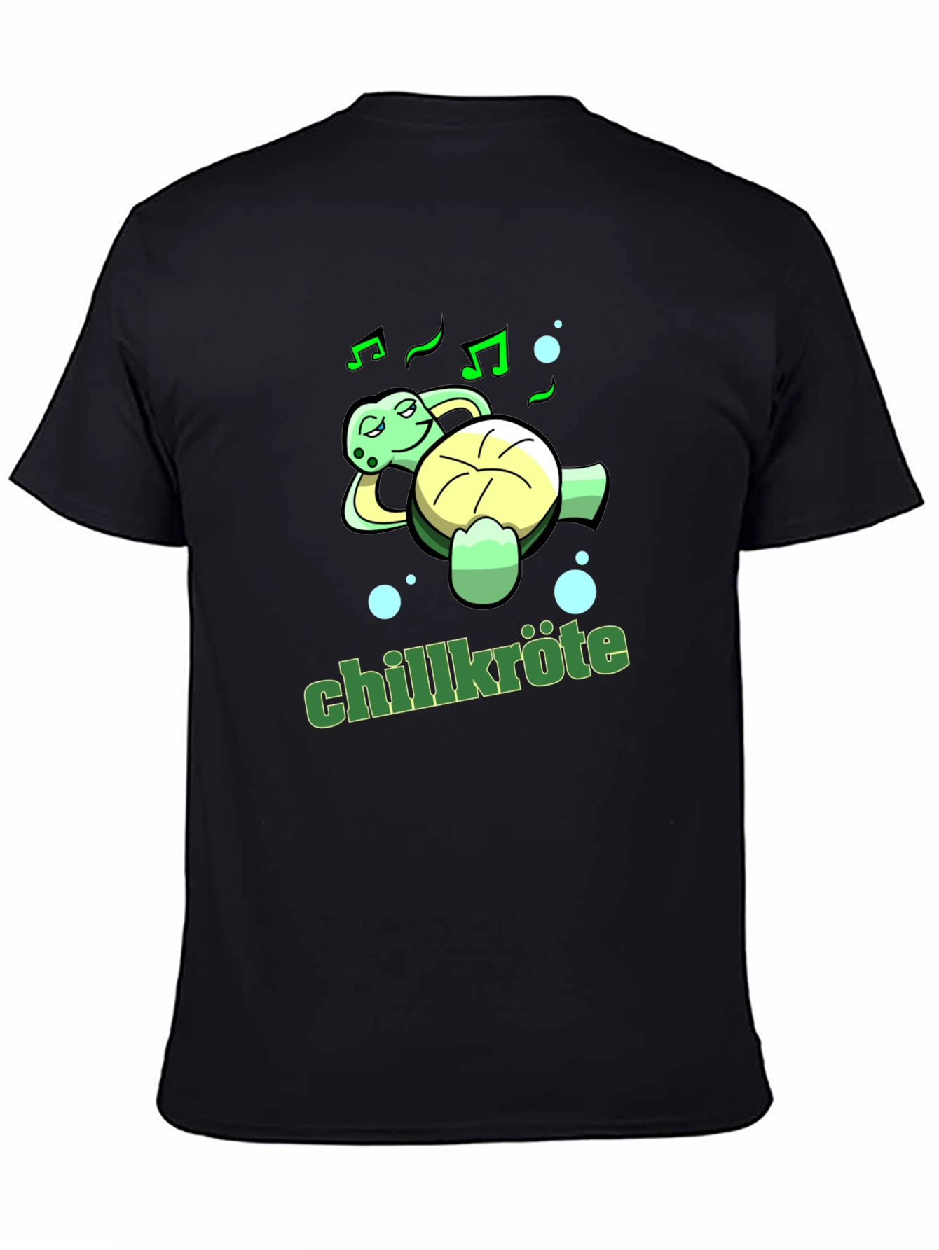 Chillkröte Turtle T-Shirt Relaxed Music Lover Tee