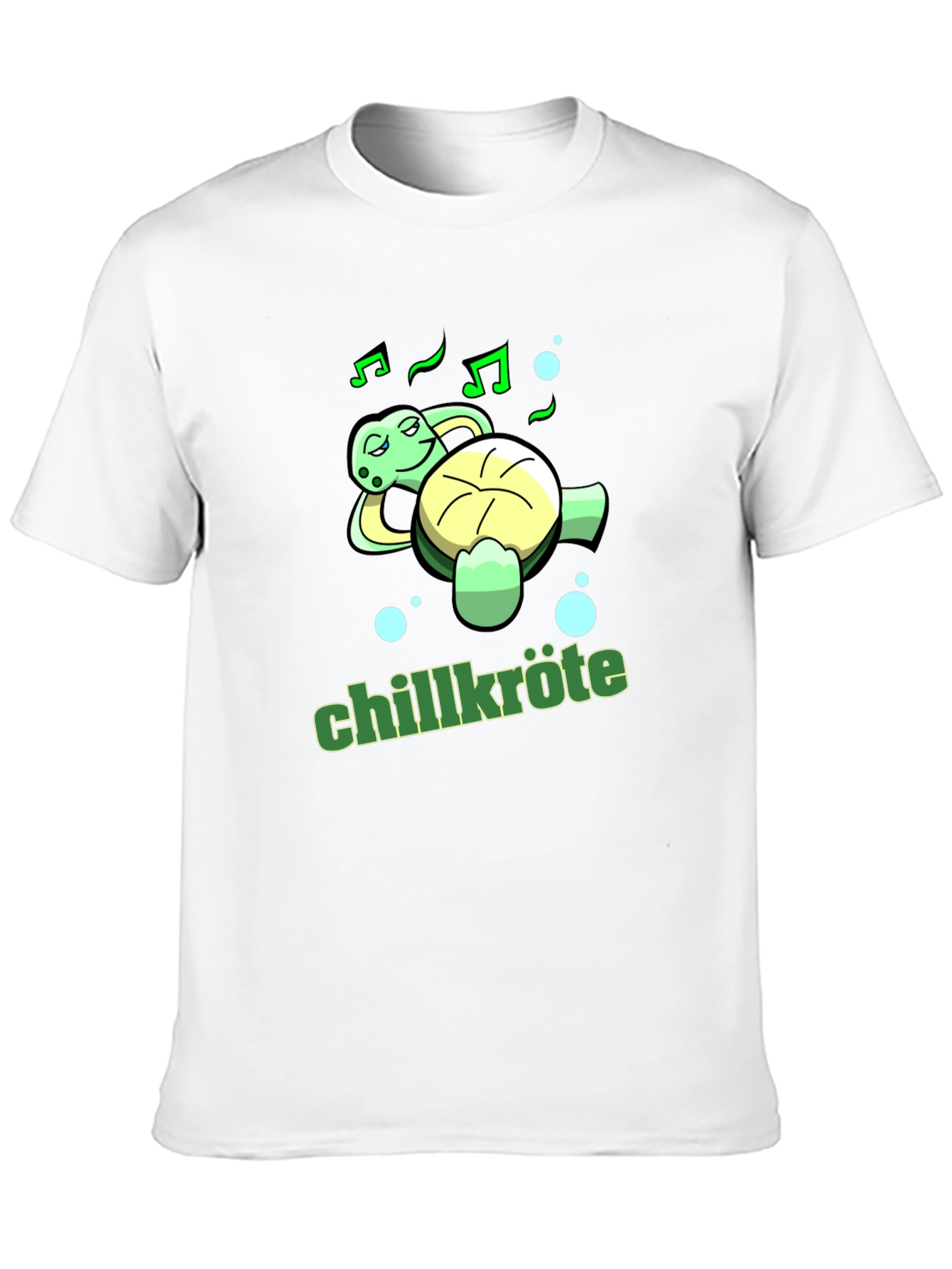 Chillkröte Turtle T-Shirt Relaxed Music Lover Tee