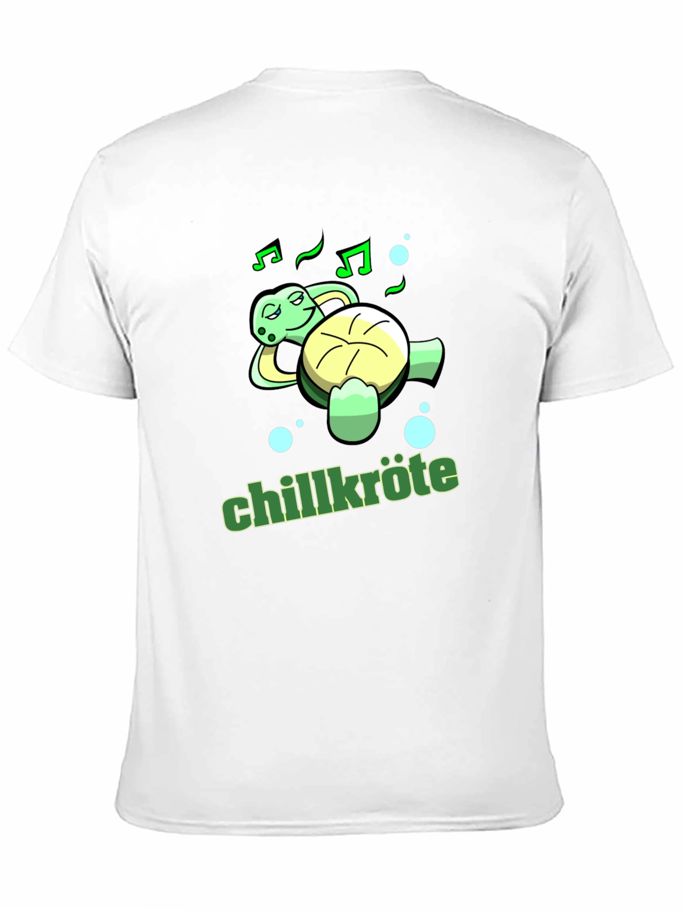 Chillkröte Turtle T-Shirt Relaxed Music Lover Tee