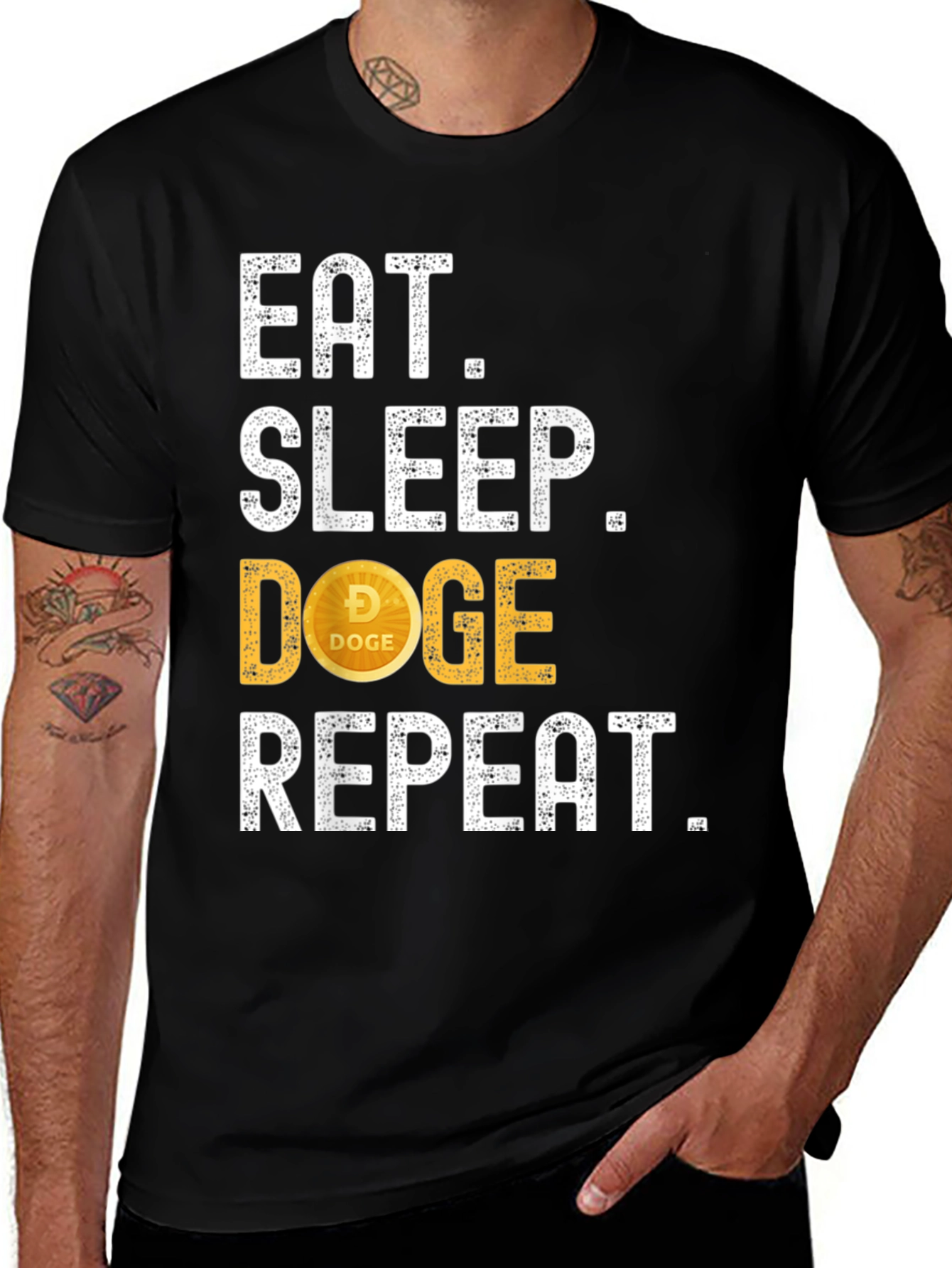 Eat Sleep Doge Repeat T-Shirt