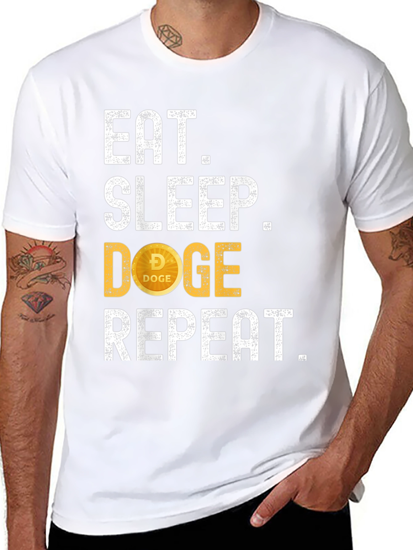 Eat Sleep Doge Repeat T-Shirt