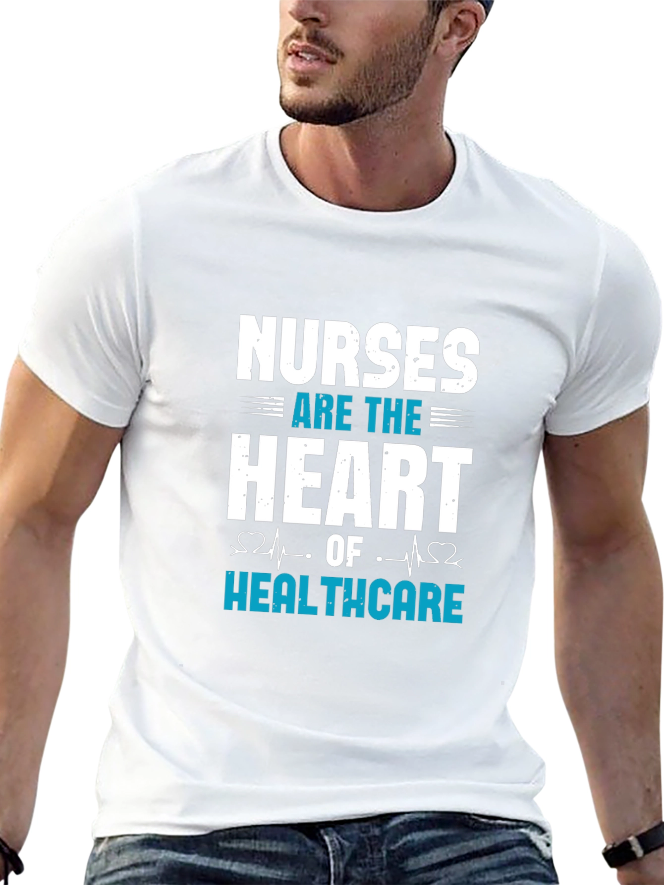 Nurses are the Heart T-Shirt - Healthcare Hero