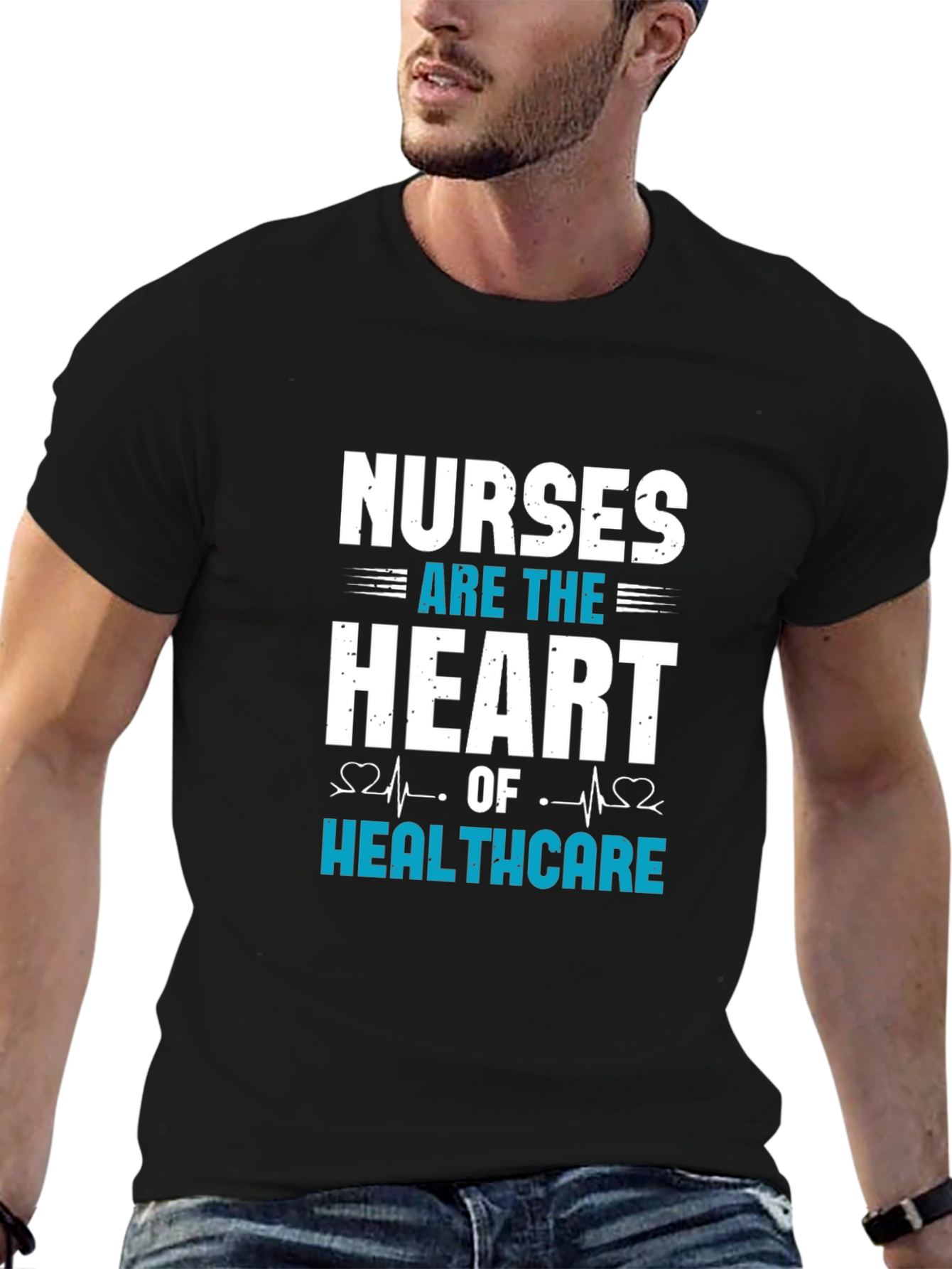 Nurses are the Heart T-Shirt - Healthcare Hero