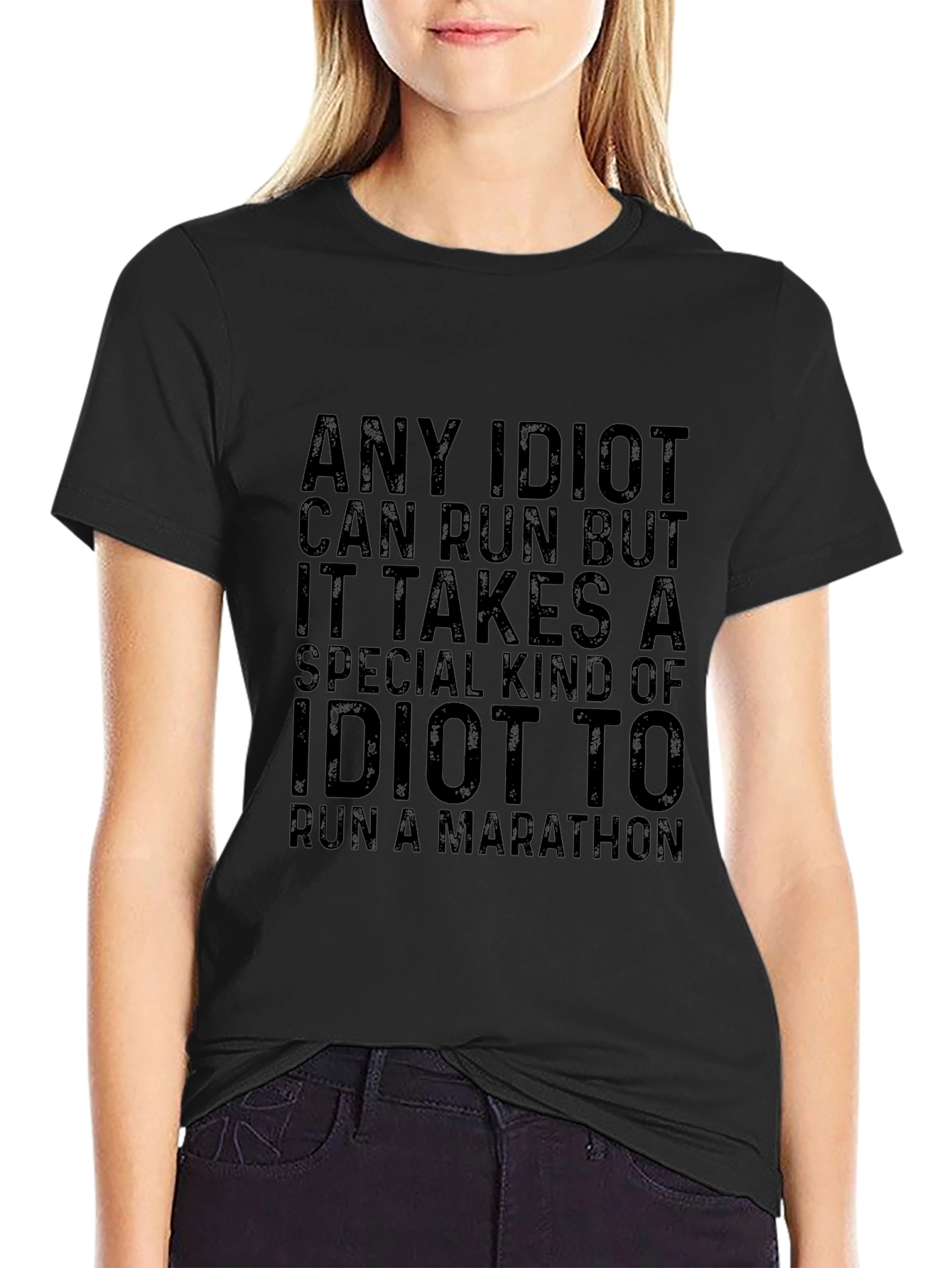 Funny Marathon Running T-Shirt for Athletes