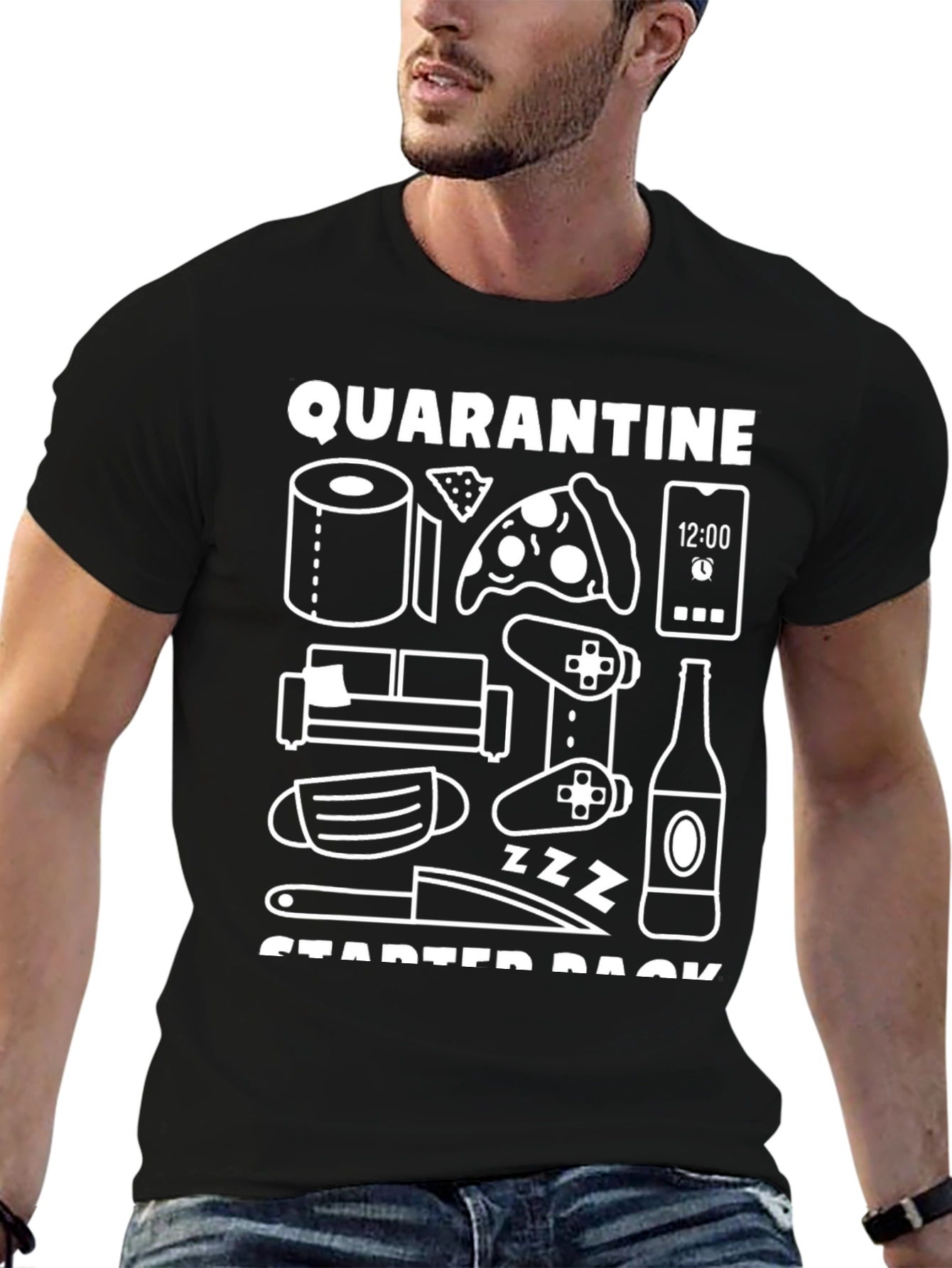 Quarantine Starter Pack Graphic Tee