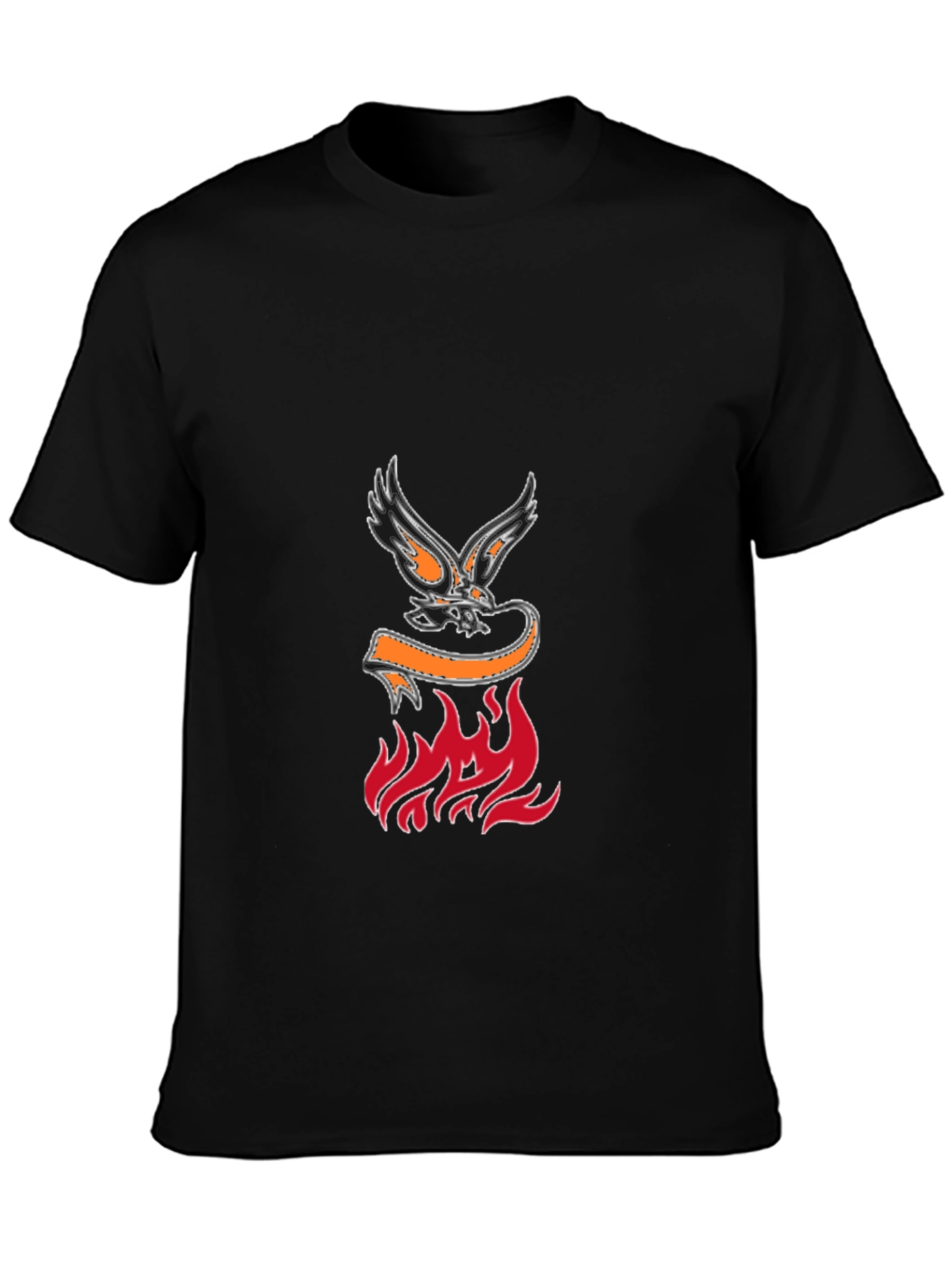 Eagle & Flames Graphic Tee